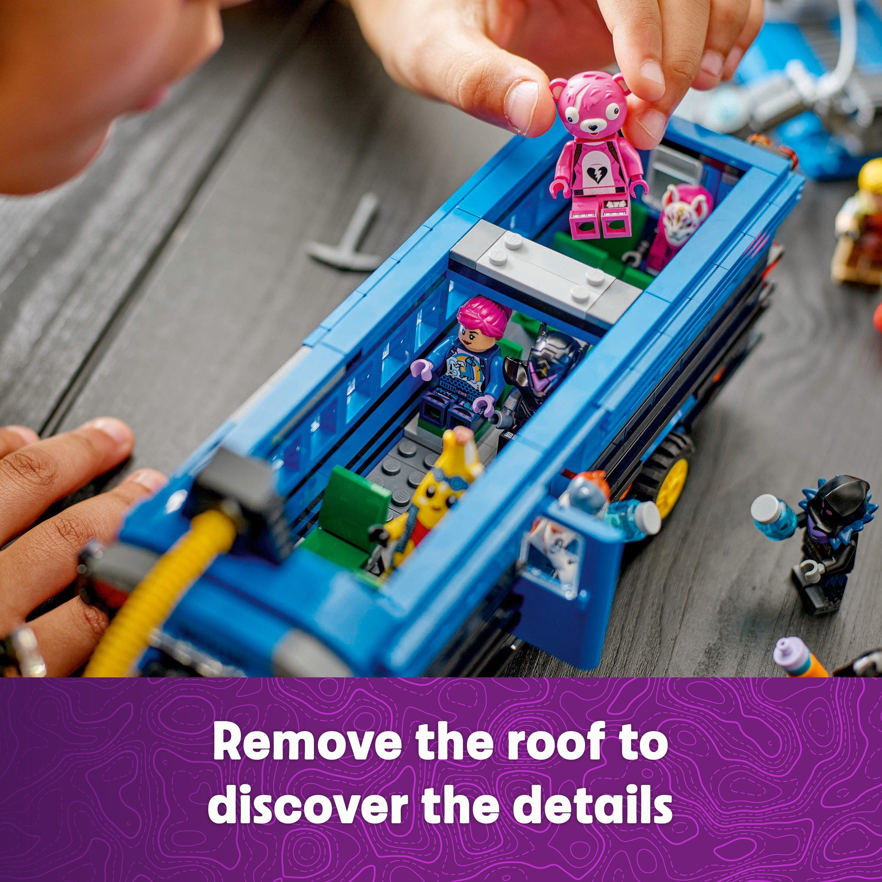 Fortnite - LEGO - Fortnite Battle Bus Video Game Toy Set 77073 - 5