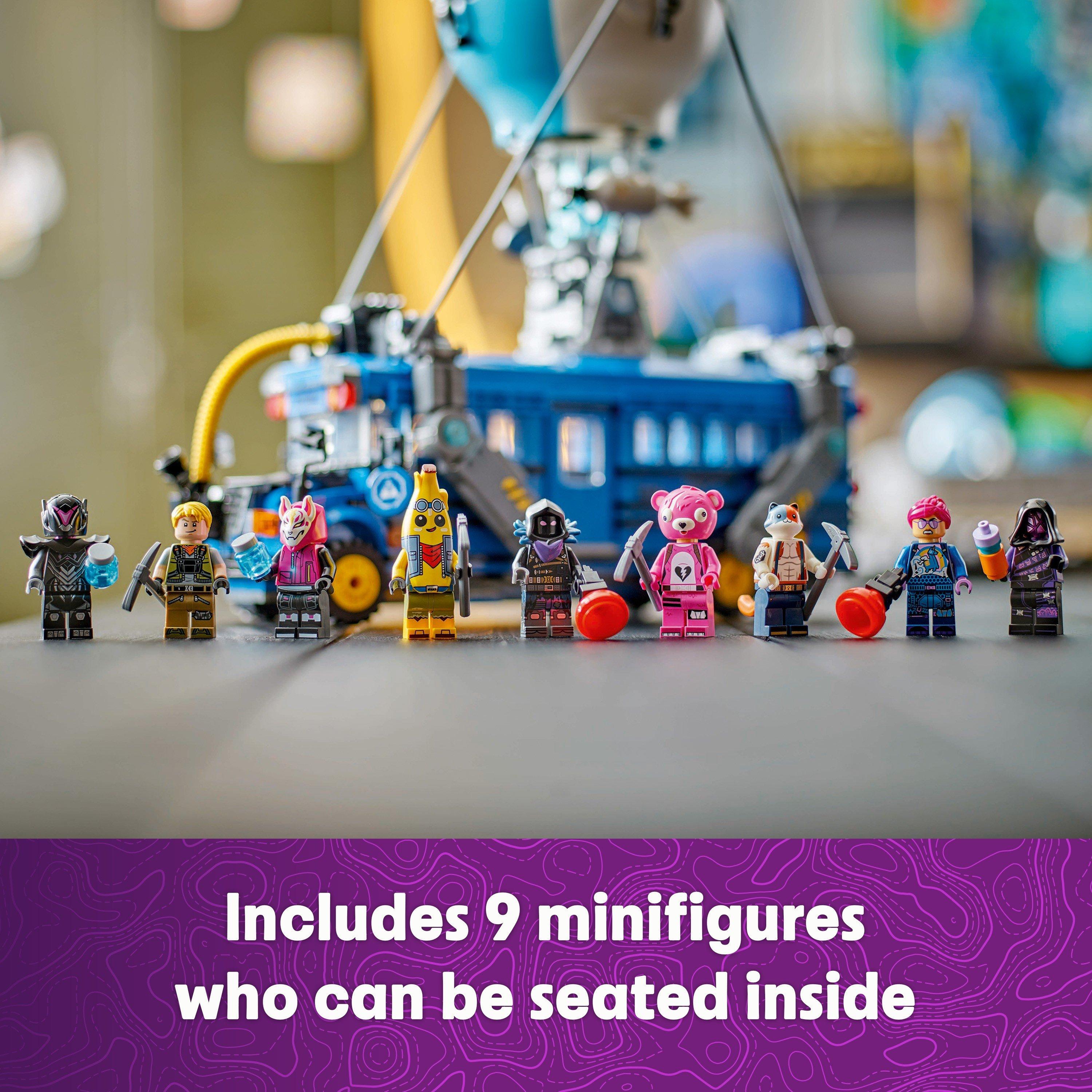 Fortnite - LEGO - Fortnite Battle Bus Video Game Toy Set 77073 - 7