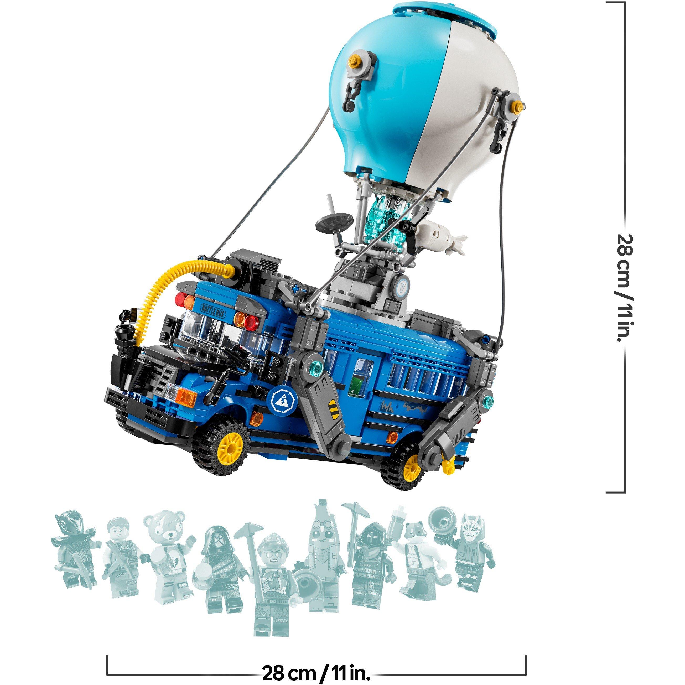 Fortnite - LEGO - Fortnite Battle Bus Video Game Toy Set 77073 - 8