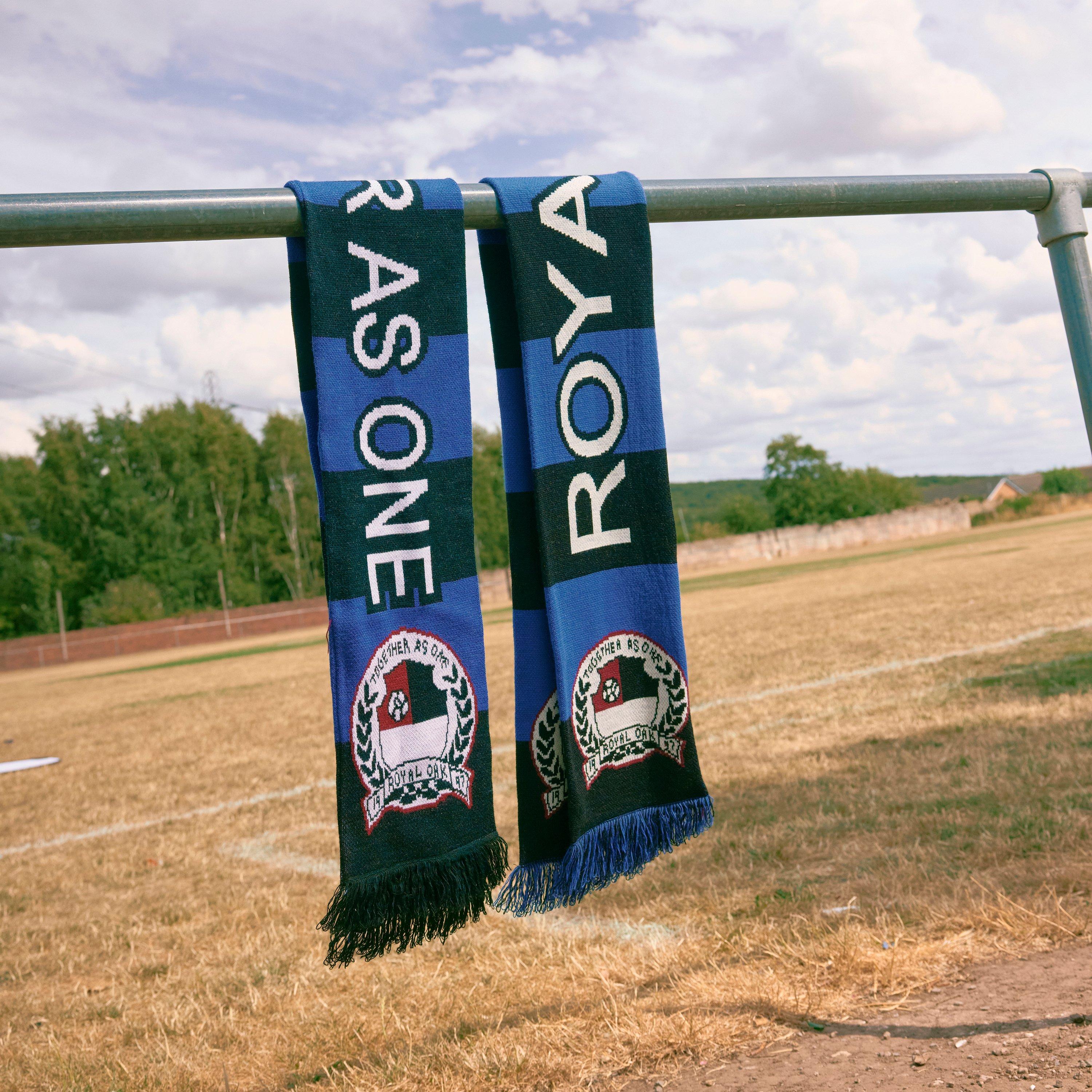 Negro/Azul - Team - Royal Oak FC Scarf - 4