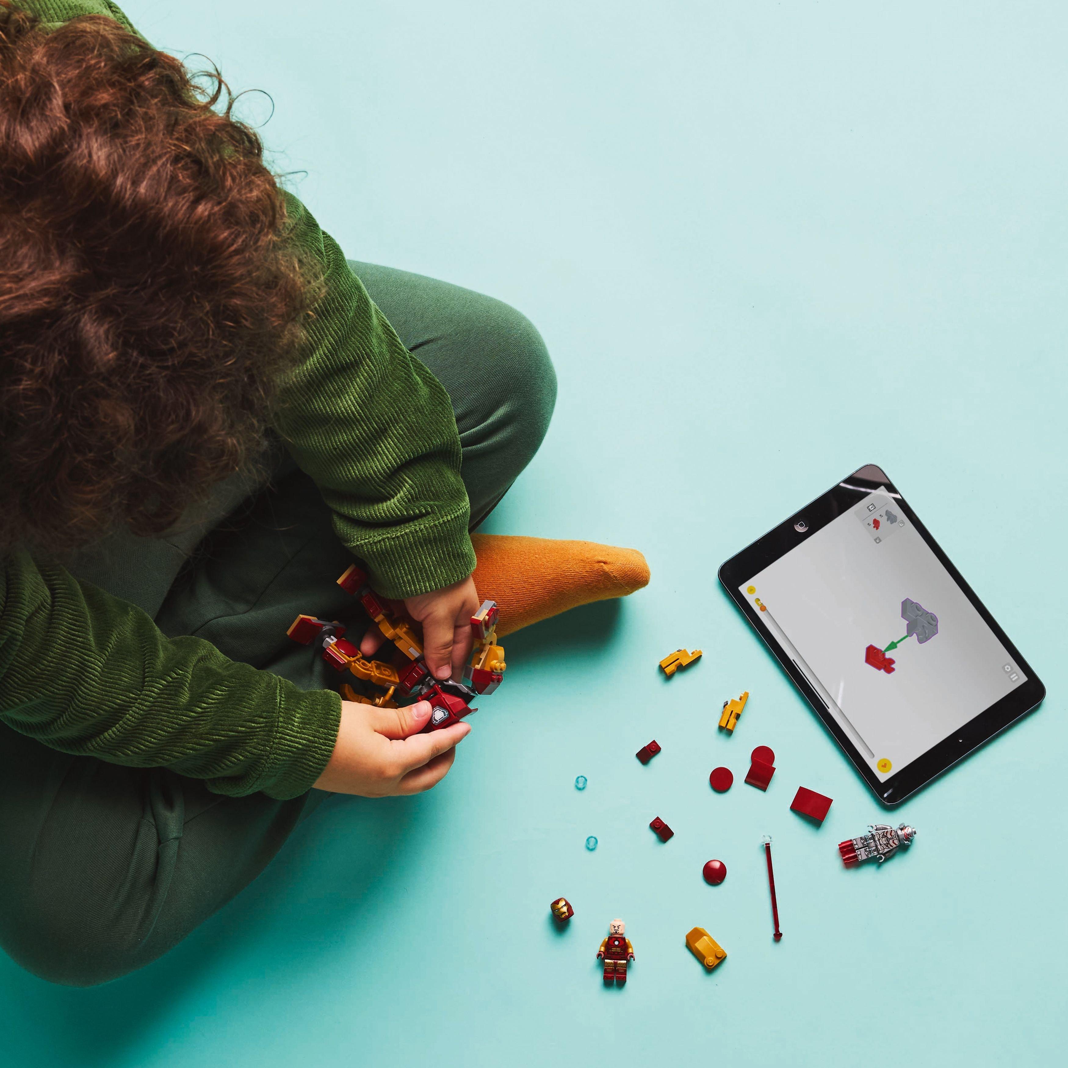 Superhelden MV - LEGO - LEGO Marvel Iron Man Mech vs. Ultron Set 76307 - 2