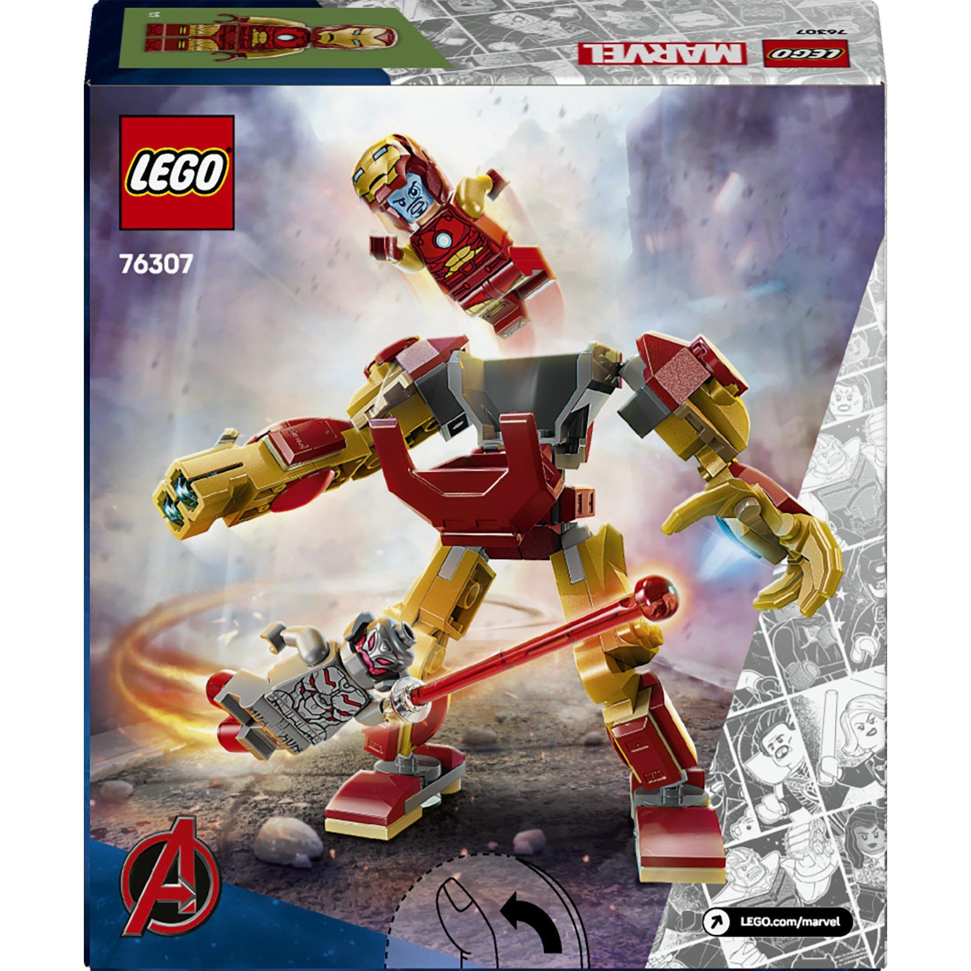 Super Heroes MV - LEGO - Marvel Iron Man Mech vs. Ultron Set 76307 - 10