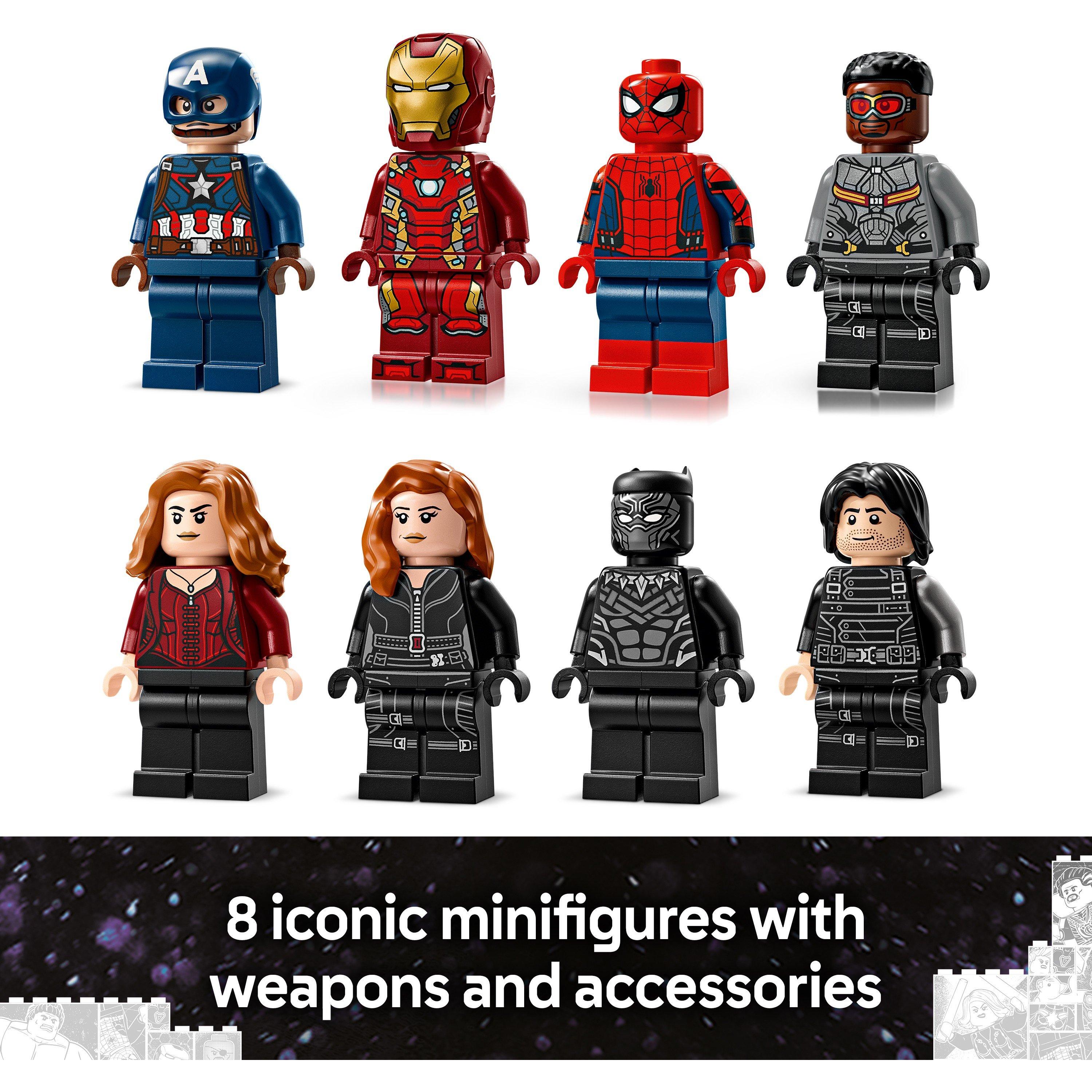 Super Heroes MV - LEGO - Marvel 76314 Captain America: Civil War Action Battle - 7