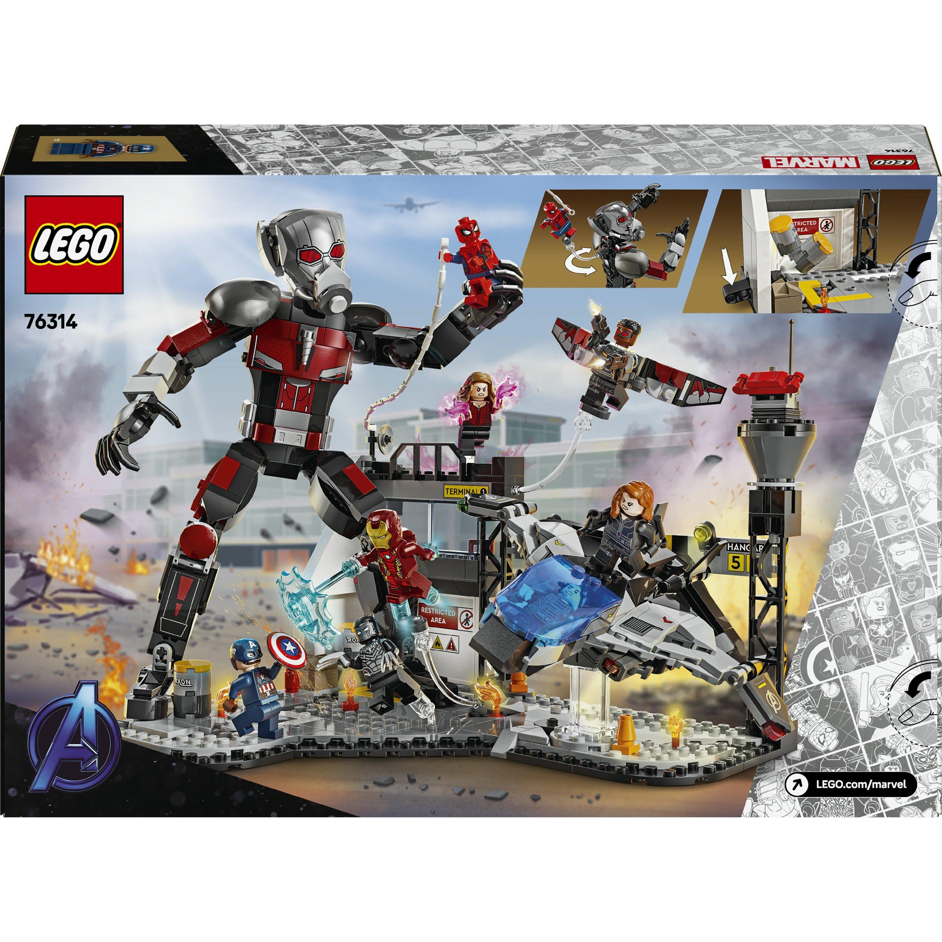 Super Heroes MV - LEGO - Marvel 76314 Captain America: Civil War Action Battle - 10