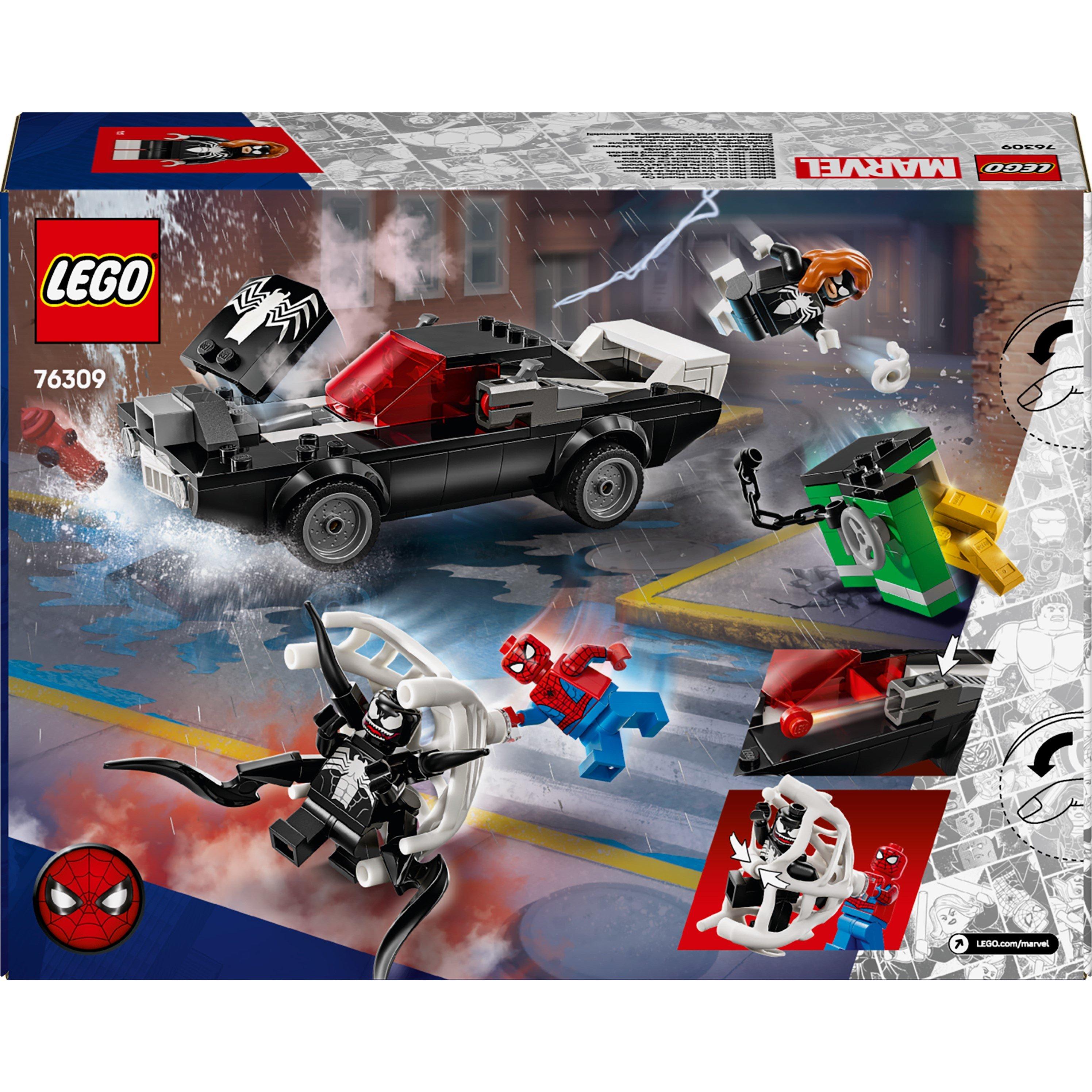 Super Heroes MV - LEGO - LEGO Marvel Spider-Man vs. Venom Muscle Car 76309 - 2