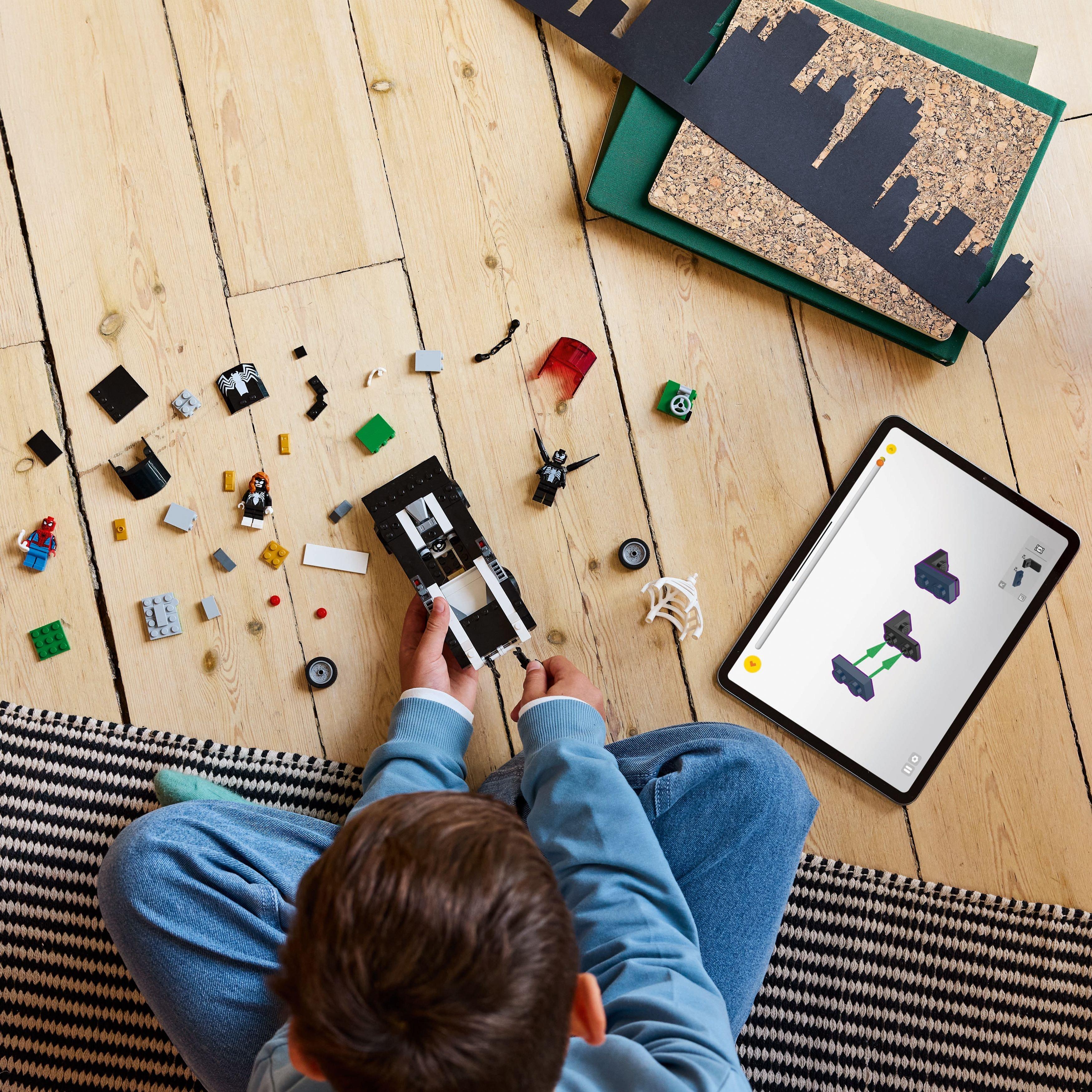 Super Heroes MV - LEGO - LEGO Marvel Spider-Man vs. Venom Muscle Car 76309 - 3