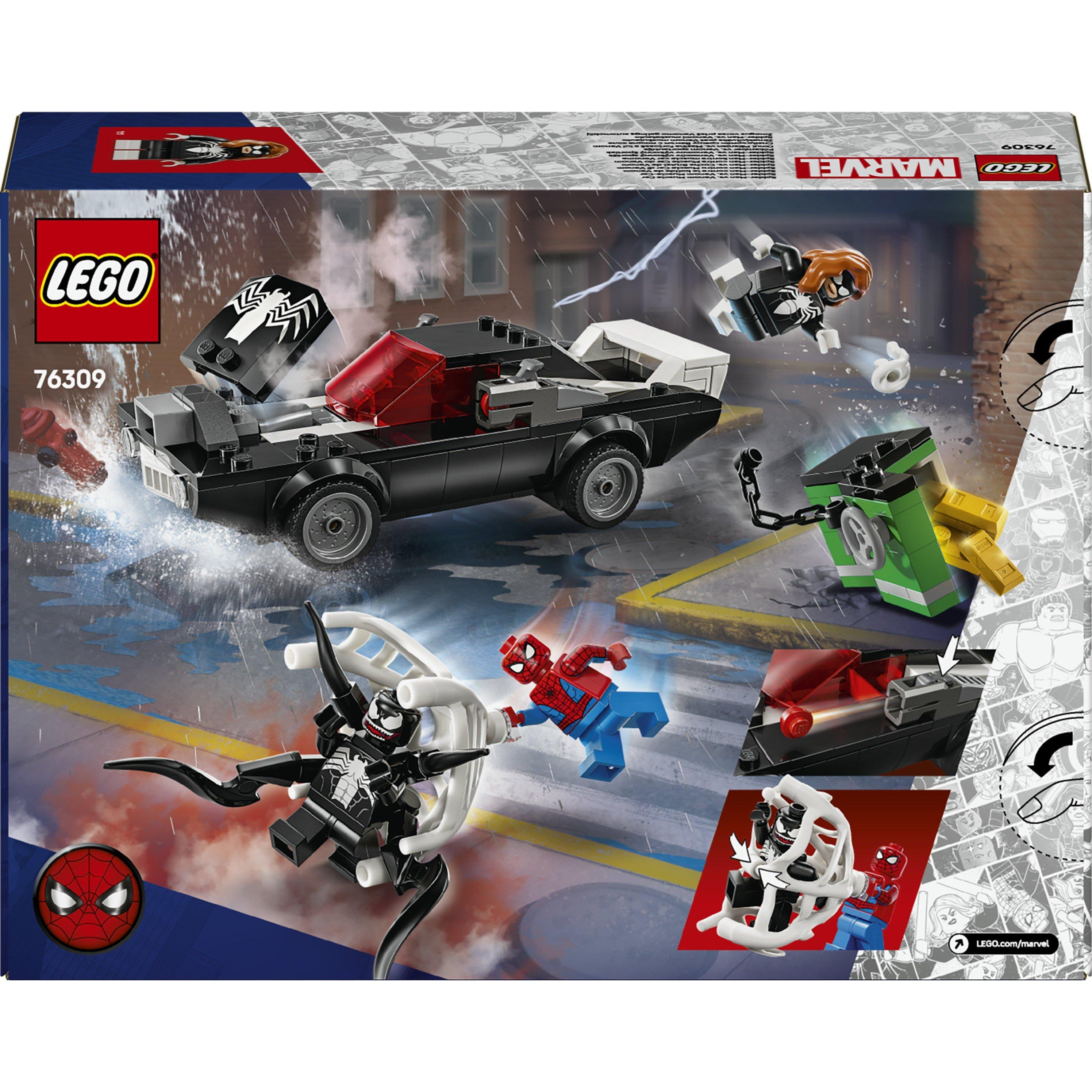 Super Heroes MV - LEGO - Marvel Spider-Man vs. Venom Muscle Car 76309 - 10