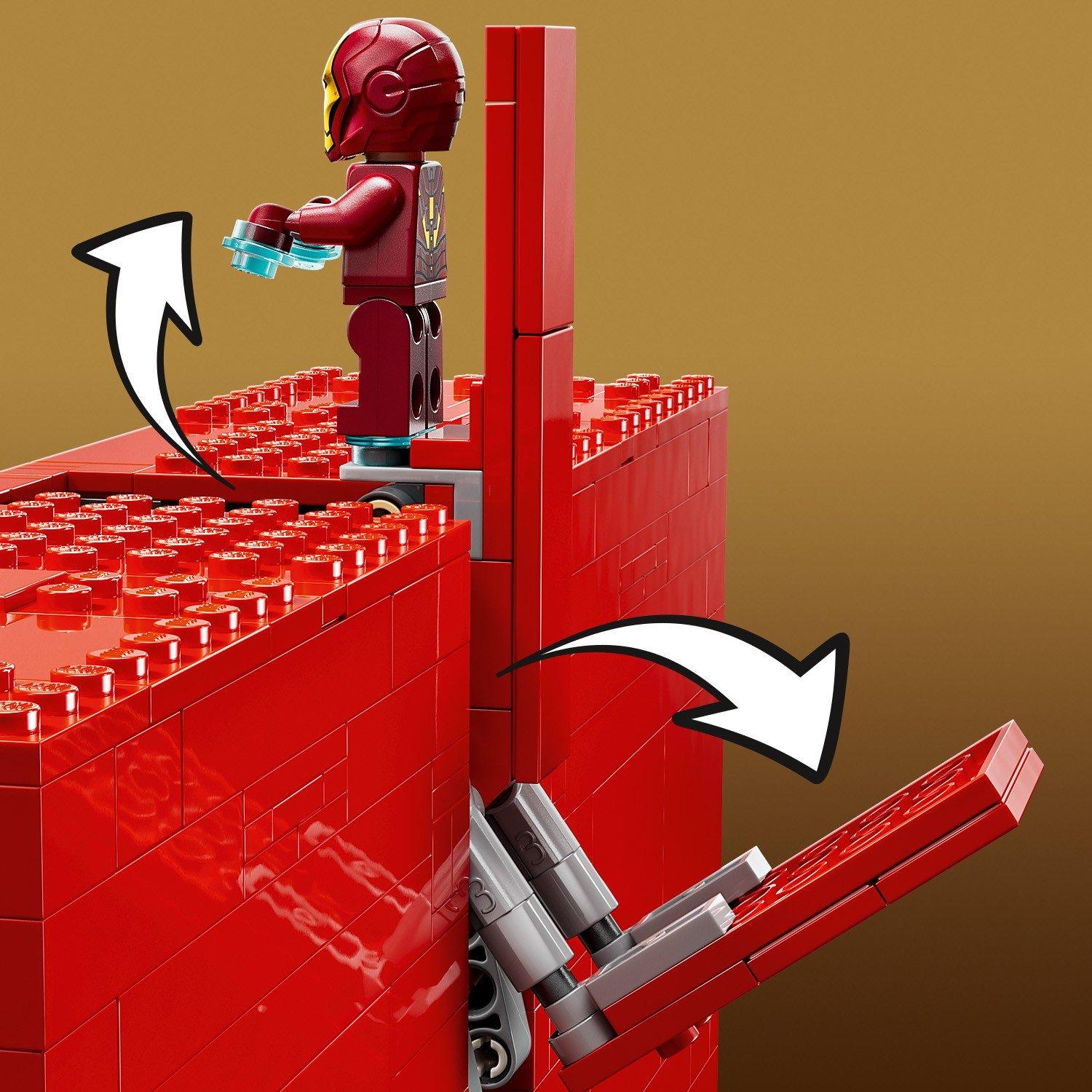 Super Eroi MV - LEGO - Marvel: MARVEL Logo & Minifigures Set 76313 - 13