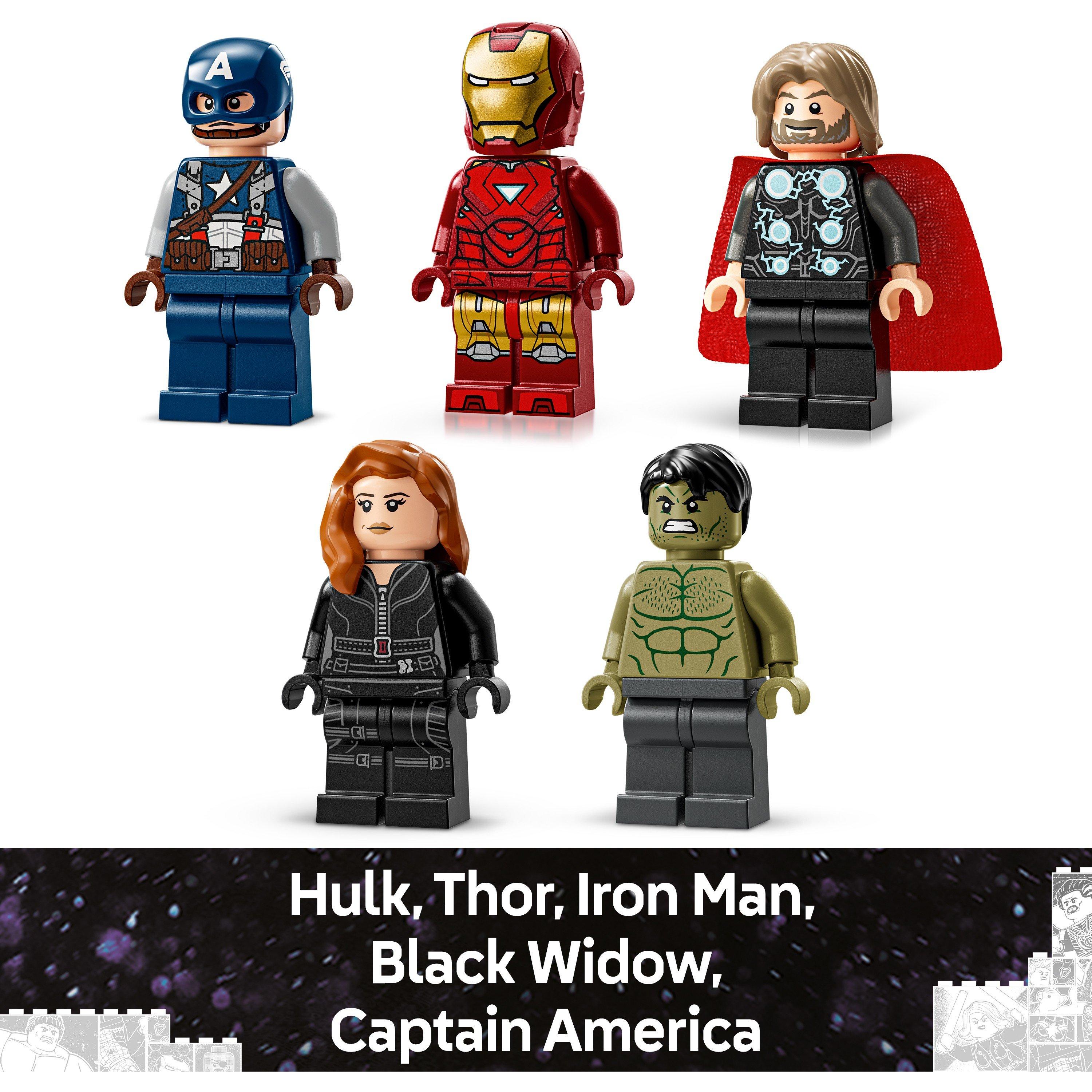 Super Eroi MV - LEGO - Marvel: MARVEL Logo & Minifigures Set 76313 - 5