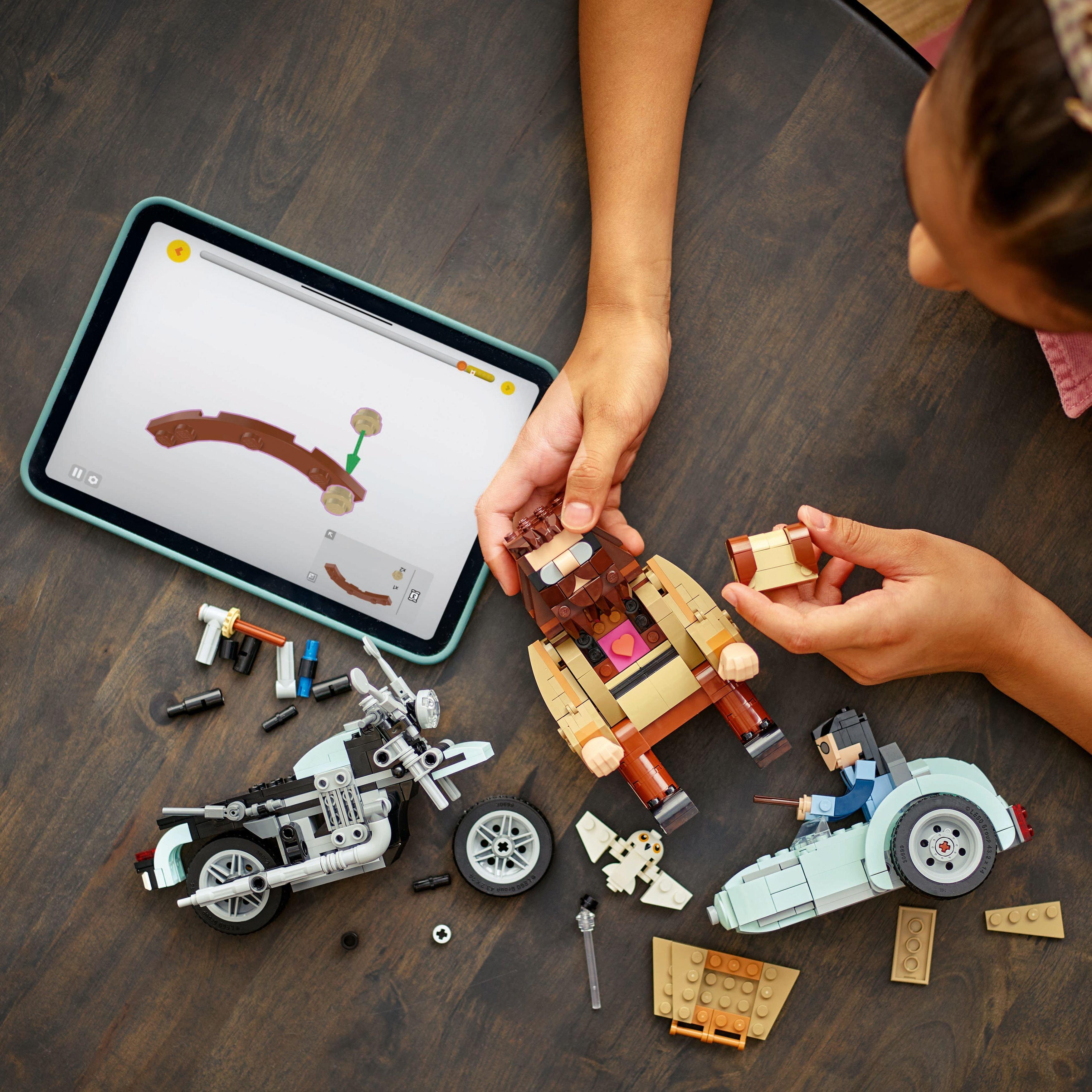 Harry Potter TM - LEGO - LEGO Harry Potter Hagrid & Harry’s Motorcycle Ride 76443 - 4