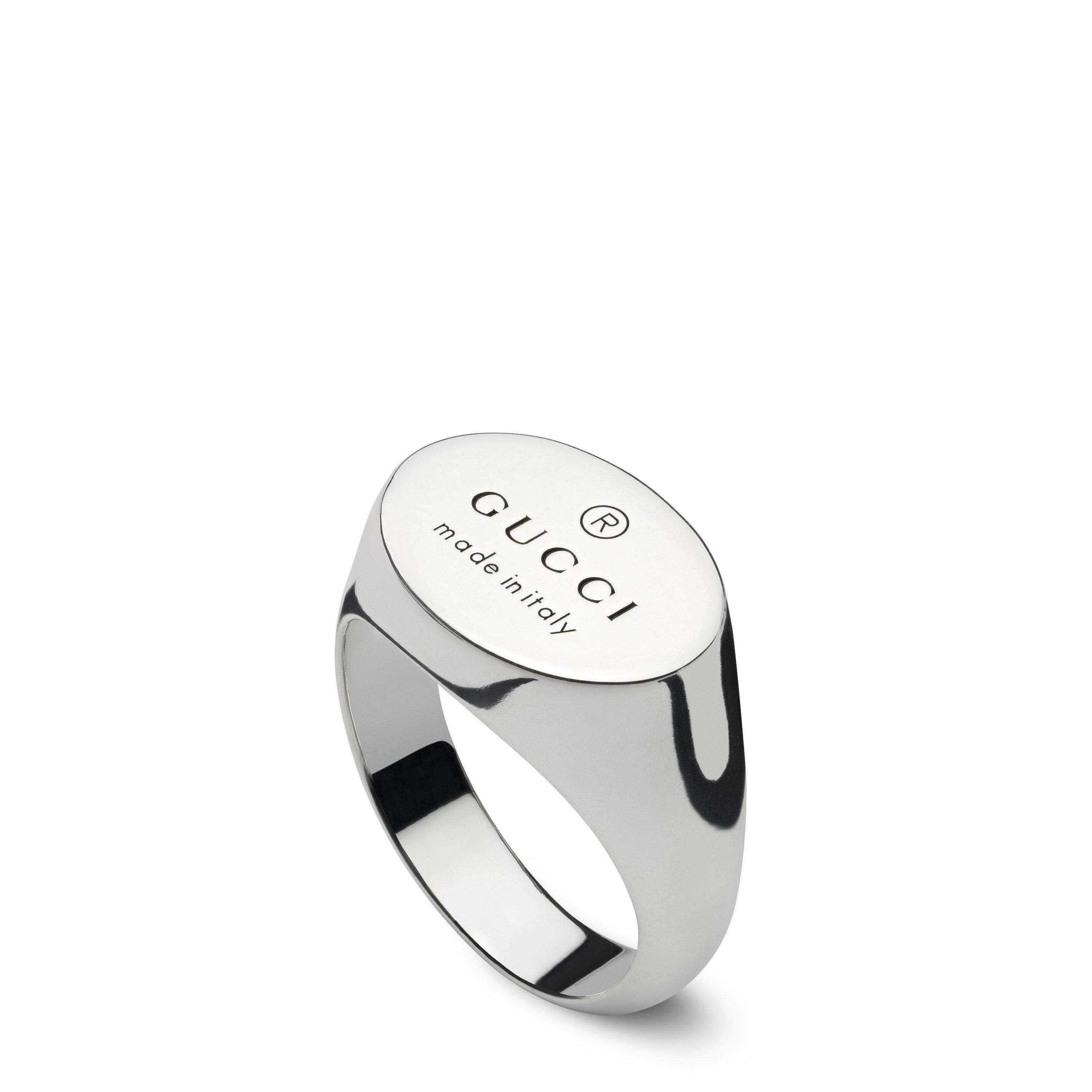 Gucci ロゴ入りリング MADE IN ITALY Gucci ロゴ入りリング MADE IN ITALY【早い者勝ち】 - メルカリ