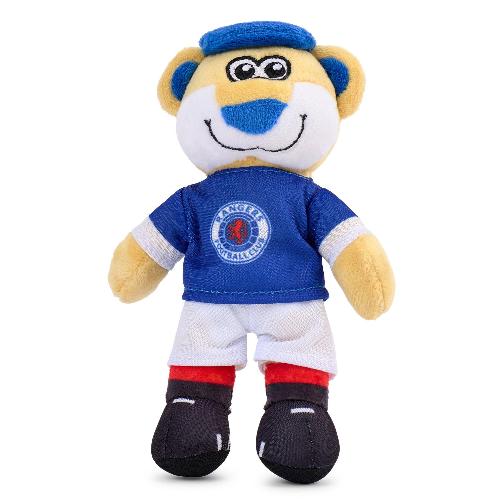 Rangers FC - Team - Rangers Officially Licensed Mascot Broxi Bear Soft Toy - 20 cm - 1