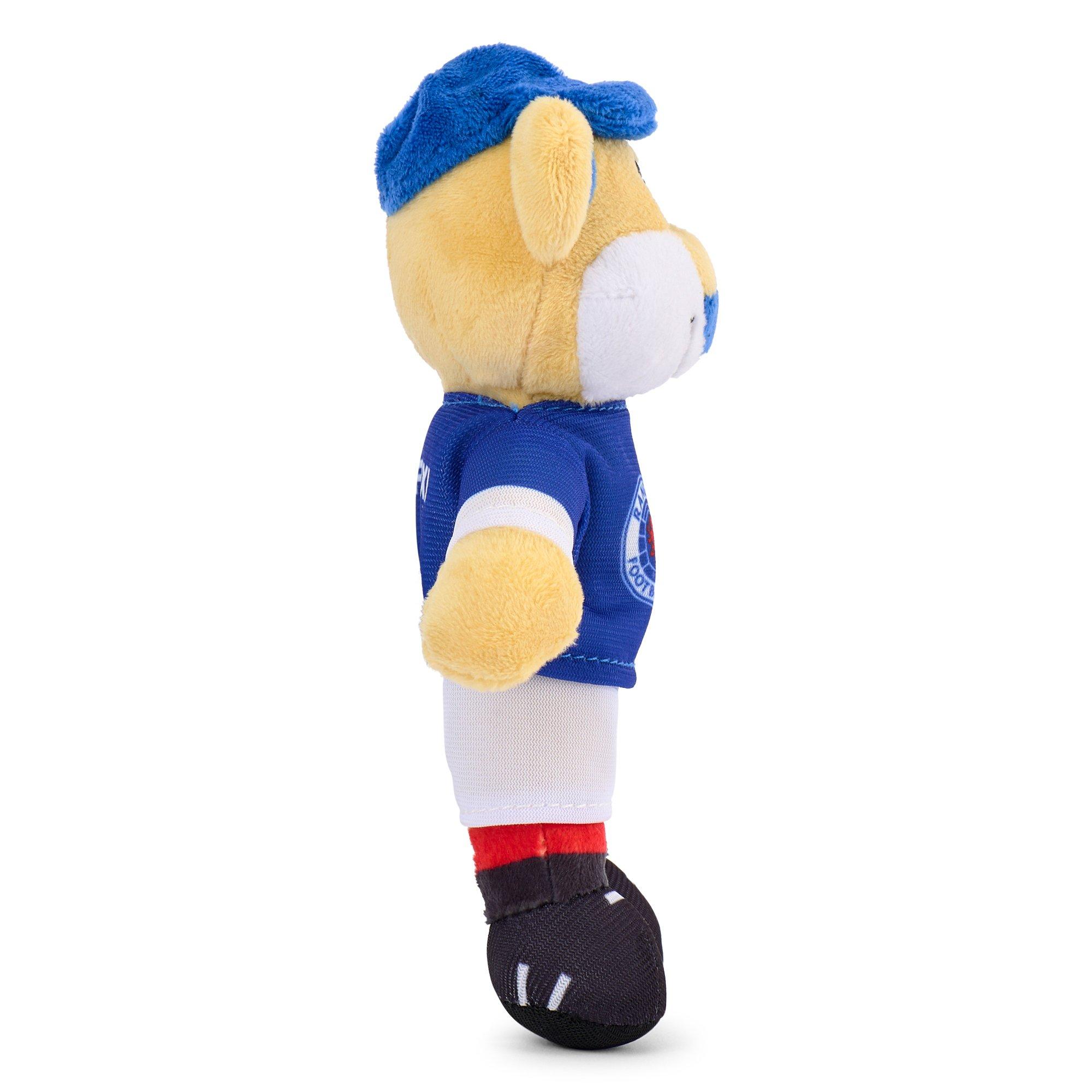 Rangers FC - Team - Rangers Officially Licensed Mascot Broxi Bear Soft Toy - 20 cm - 4