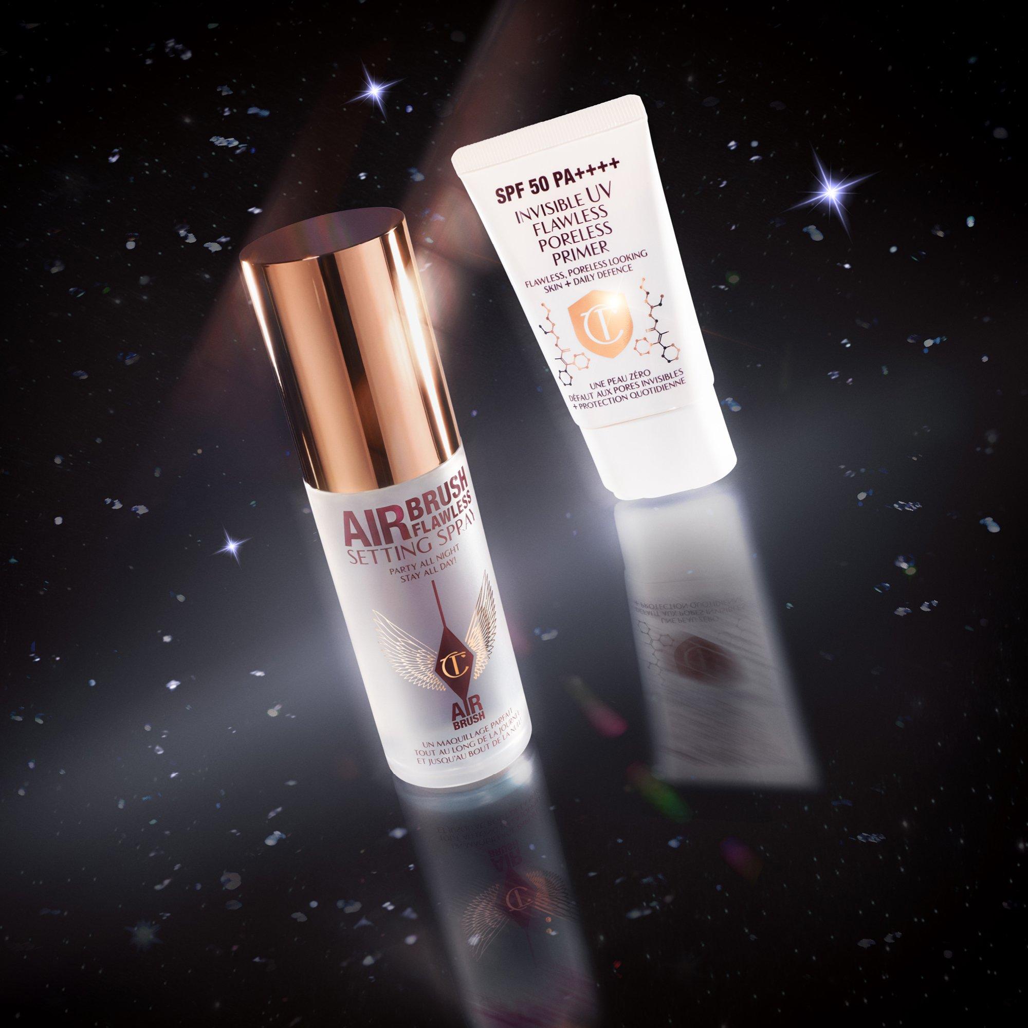 Multi - Charlotte Tilbury - Airbrush Flawless Protect Prime + Set Kit - Worth £60 - 5
