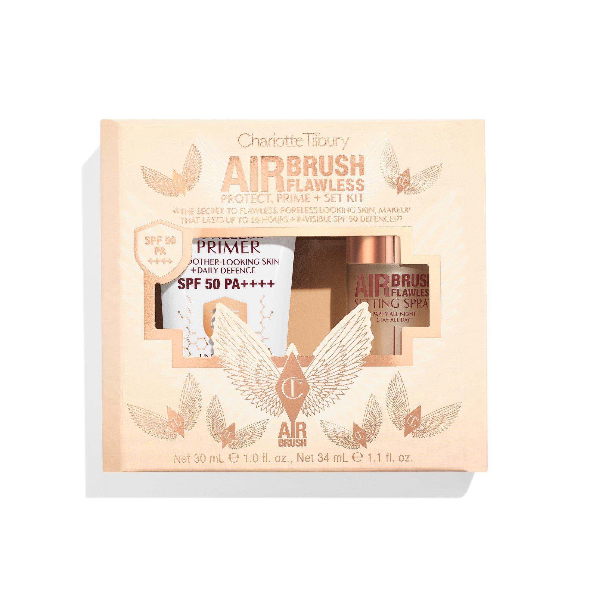 Multi - Charlotte Tilbury - Airbrush Flawless Protect Prime + Set Kit - Worth £60 - 6