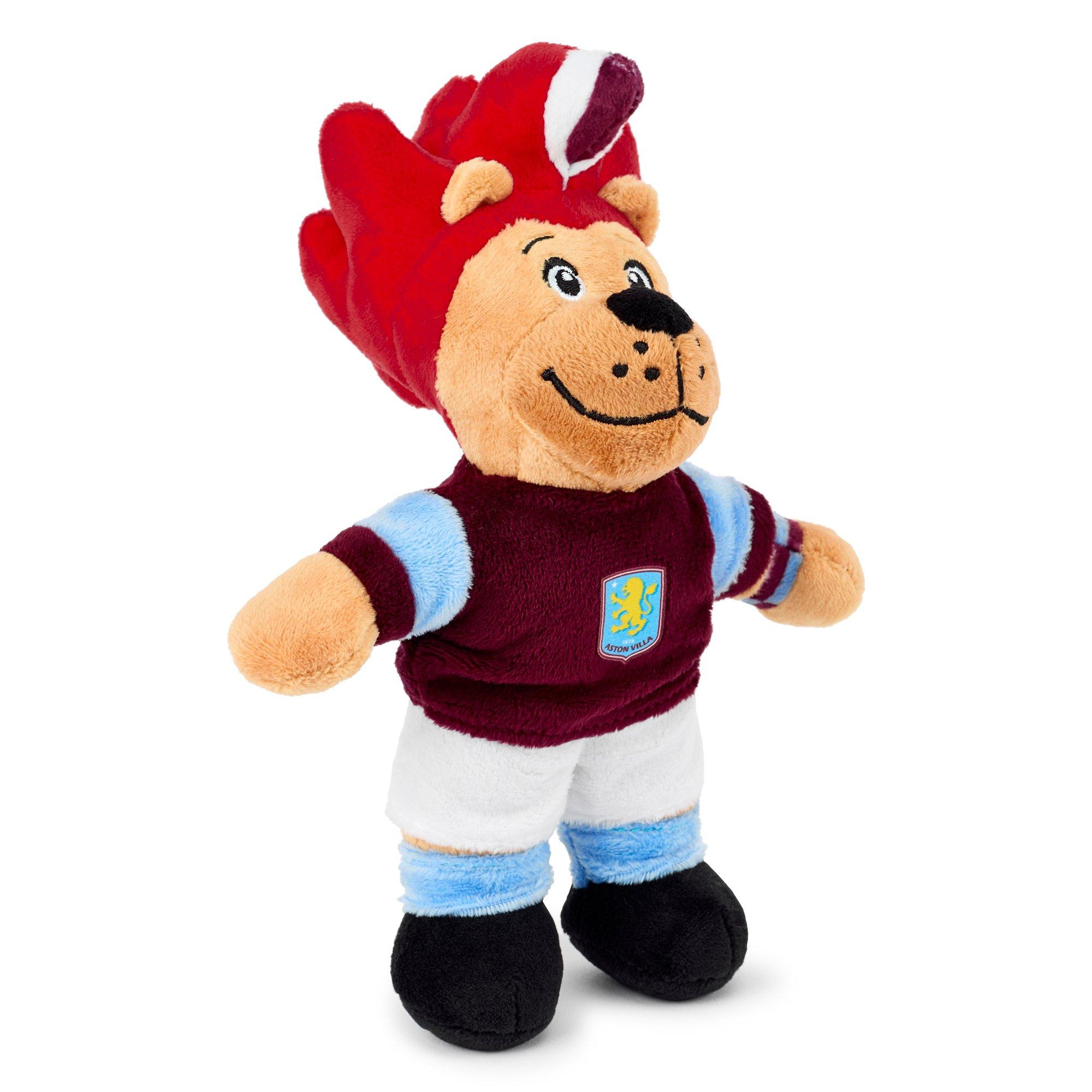 Aston Villa FC - Team - Aston Villa Officially Licensed Mascot Hercules Soft Toy - 20 cm - 2