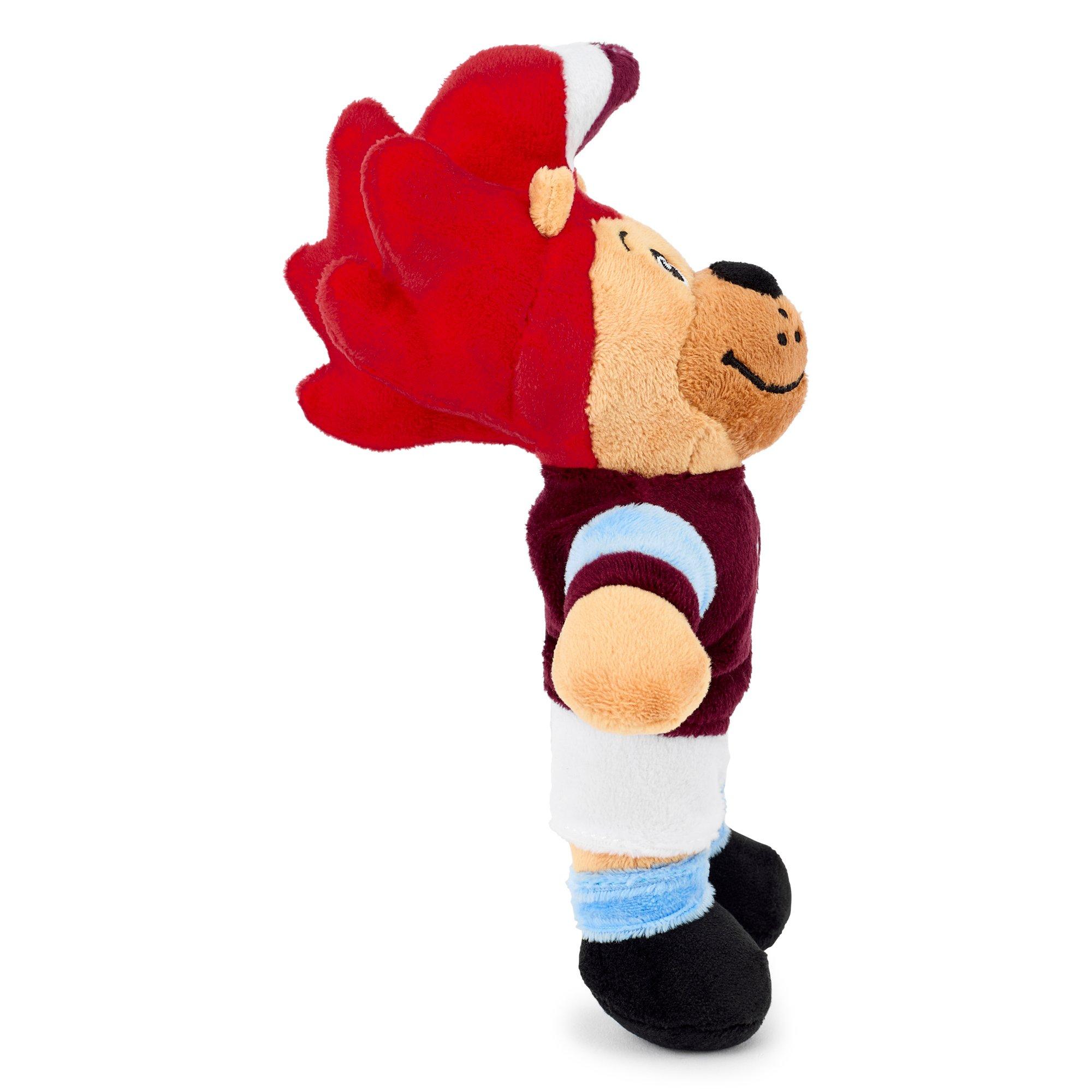 Aston Villa FC - Team - Aston Villa Officially Licensed Mascot Hercules Soft Toy - 20 cm - 3