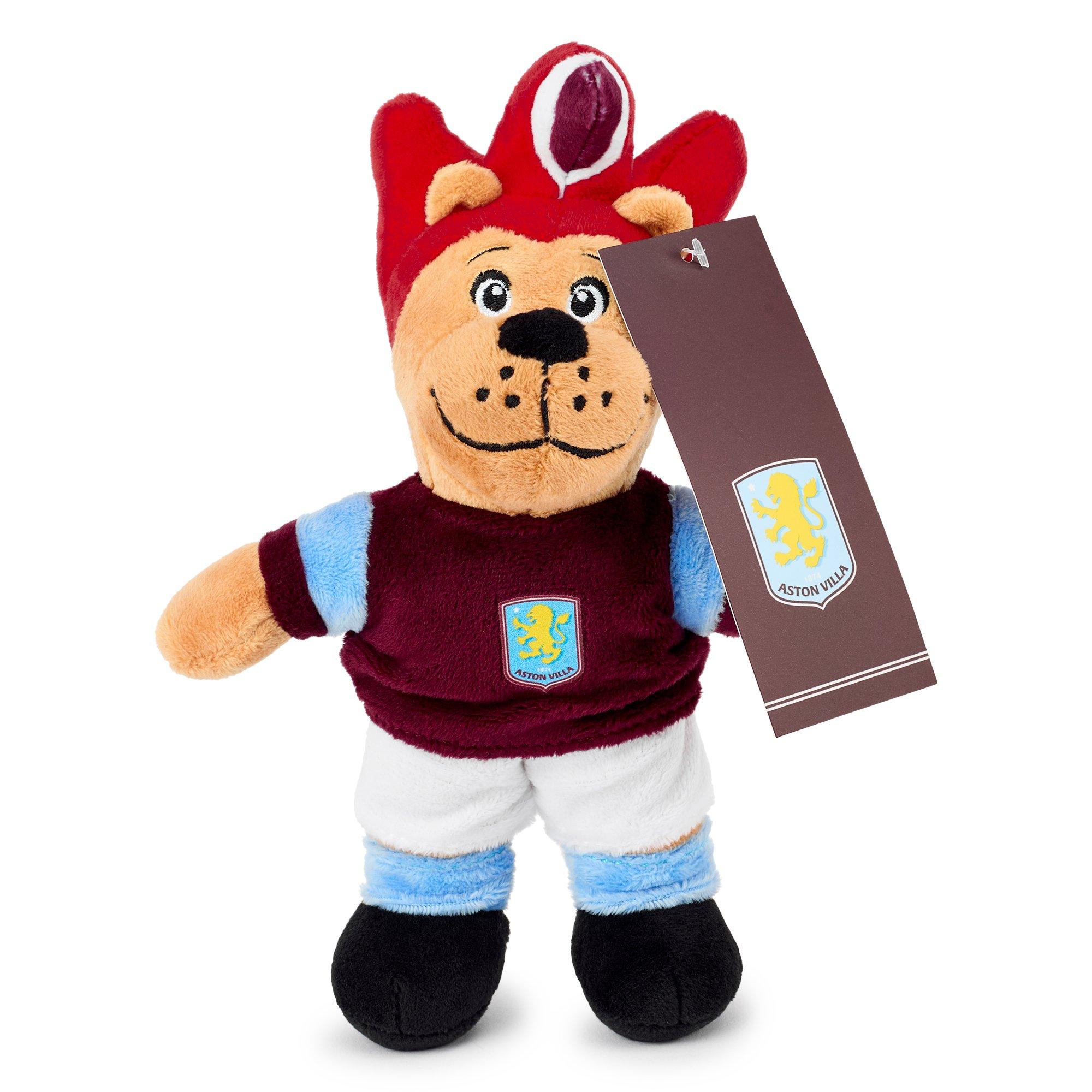 Aston Villa FC - Team - Aston Villa Officially Licensed Mascot Hercules Soft Toy - 20 cm - 5