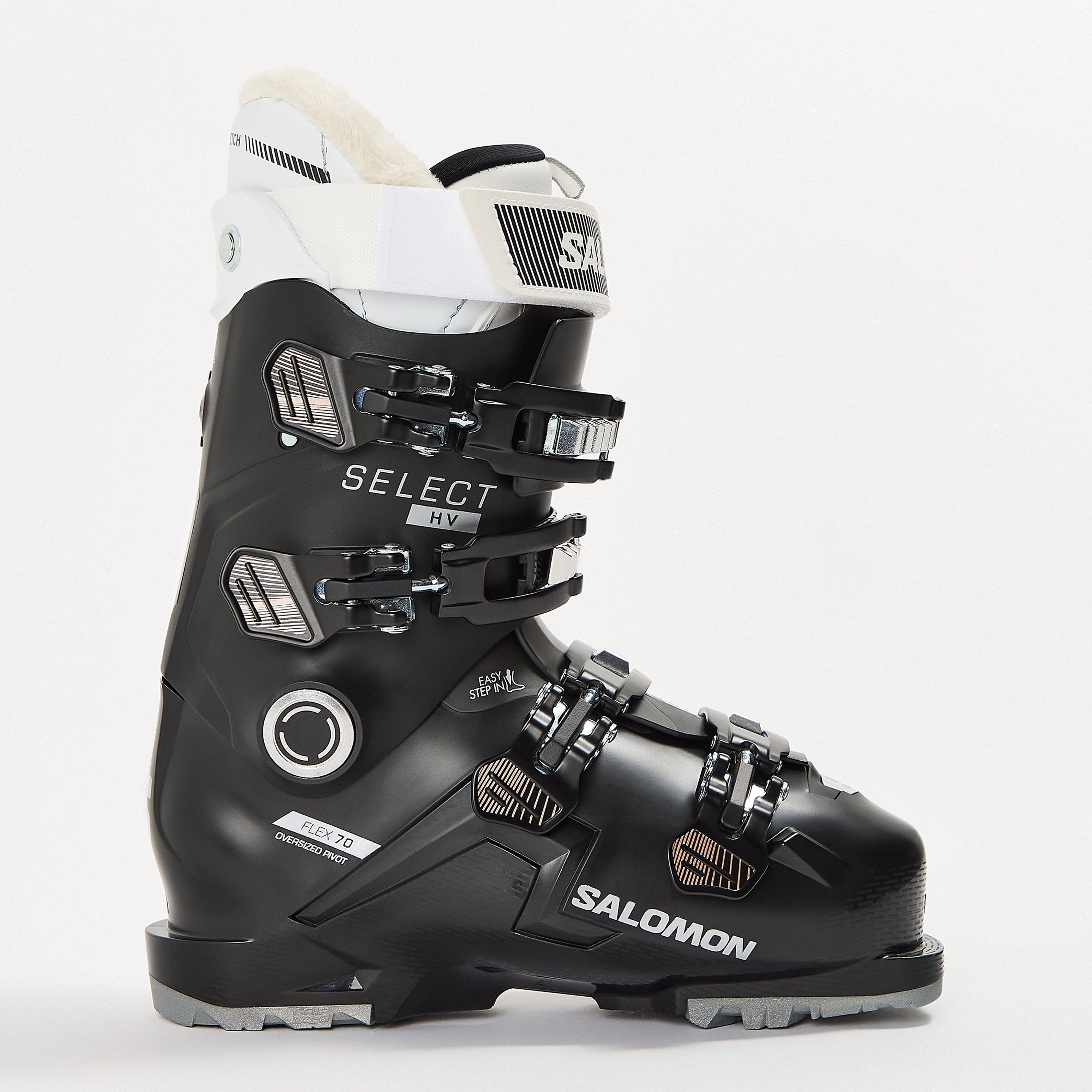 Black - Salomon - Alp. Boots Select Hv 70 W Gw Bk/Rose/Wht Ski Womens - 1