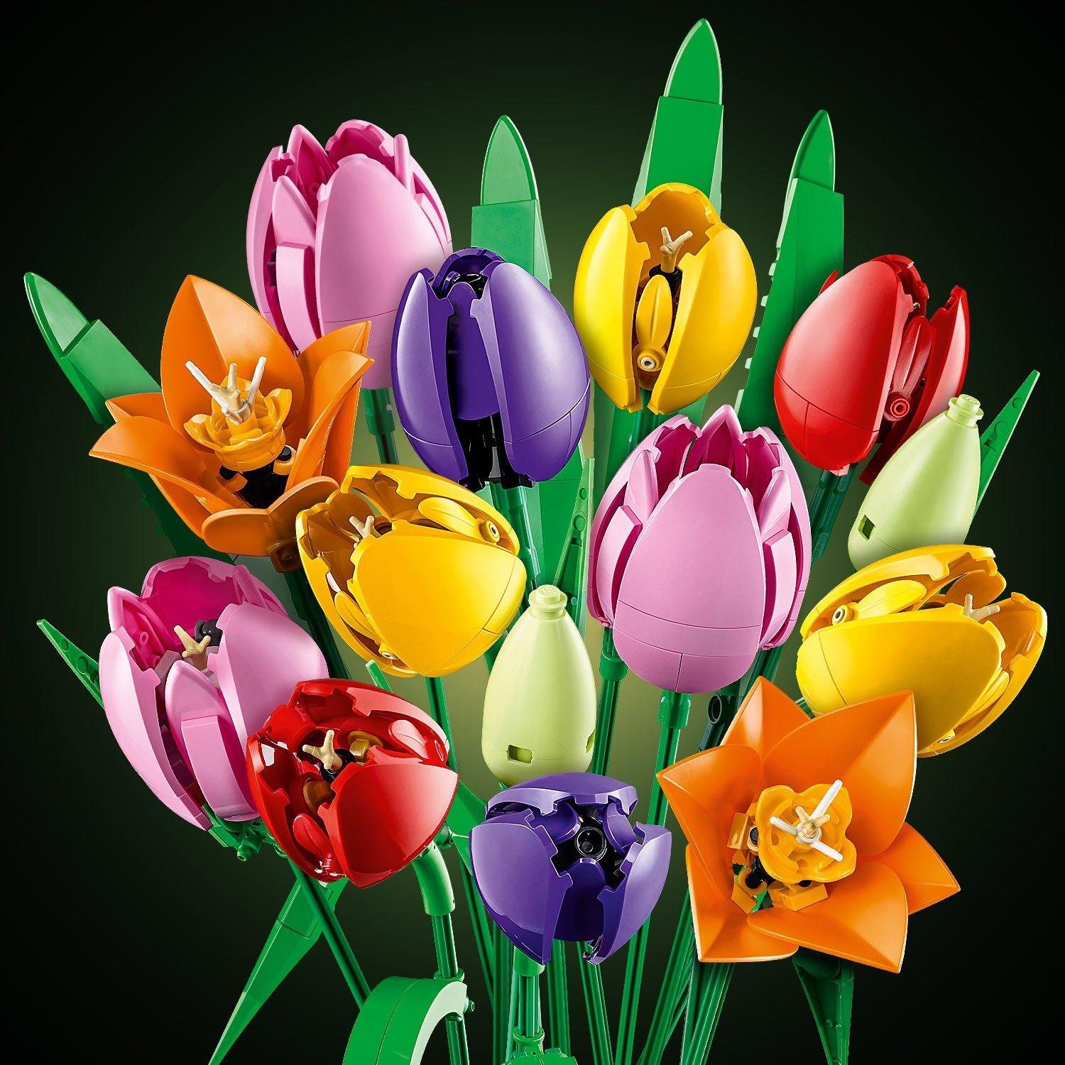 Tulip Bouquet - LEGO - Botanicals Tulip Bouquet - Artificial Flowers Set 11501 - 11