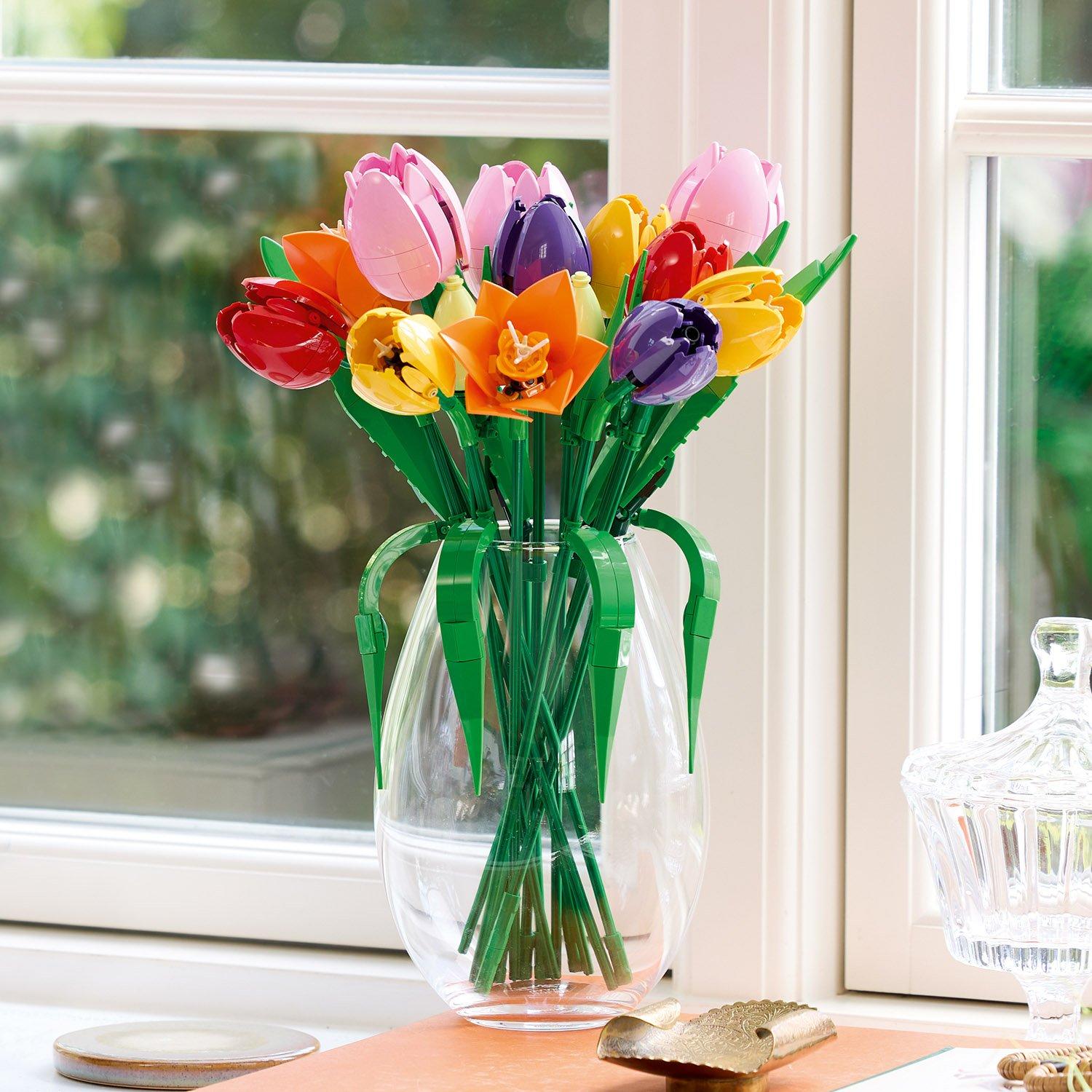 Tulip Bouquet - LEGO - Botanicals Tulip Bouquet - Artificial Flowers Set 11501 - 3