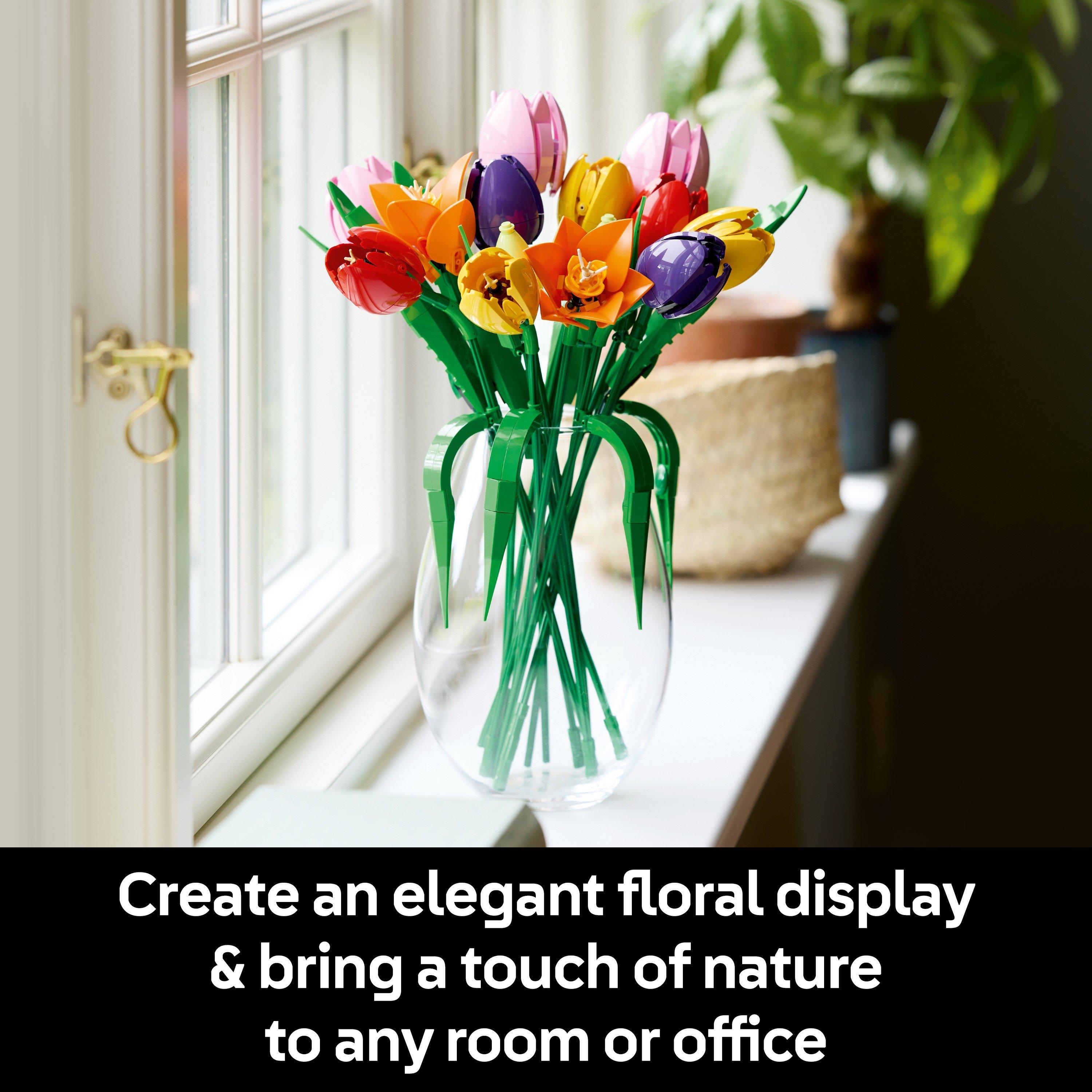 Tulip Bouquet - LEGO - Botanicals Tulip Bouquet - Artificial Flowers Set 11501 - 7