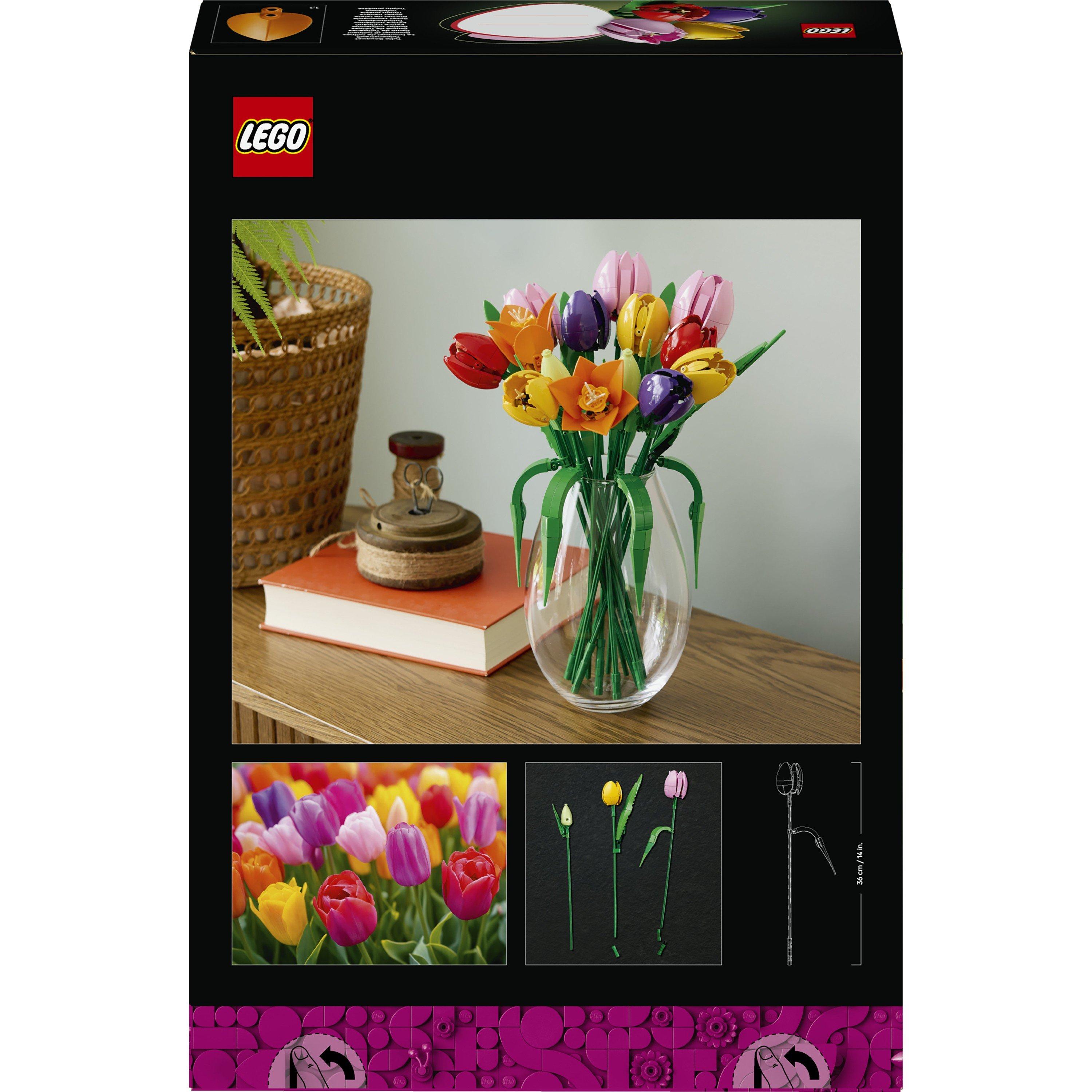 Tulip Bouquet - LEGO - Botanicals Tulip Bouquet - Artificial Flowers Set 11501 - 10
