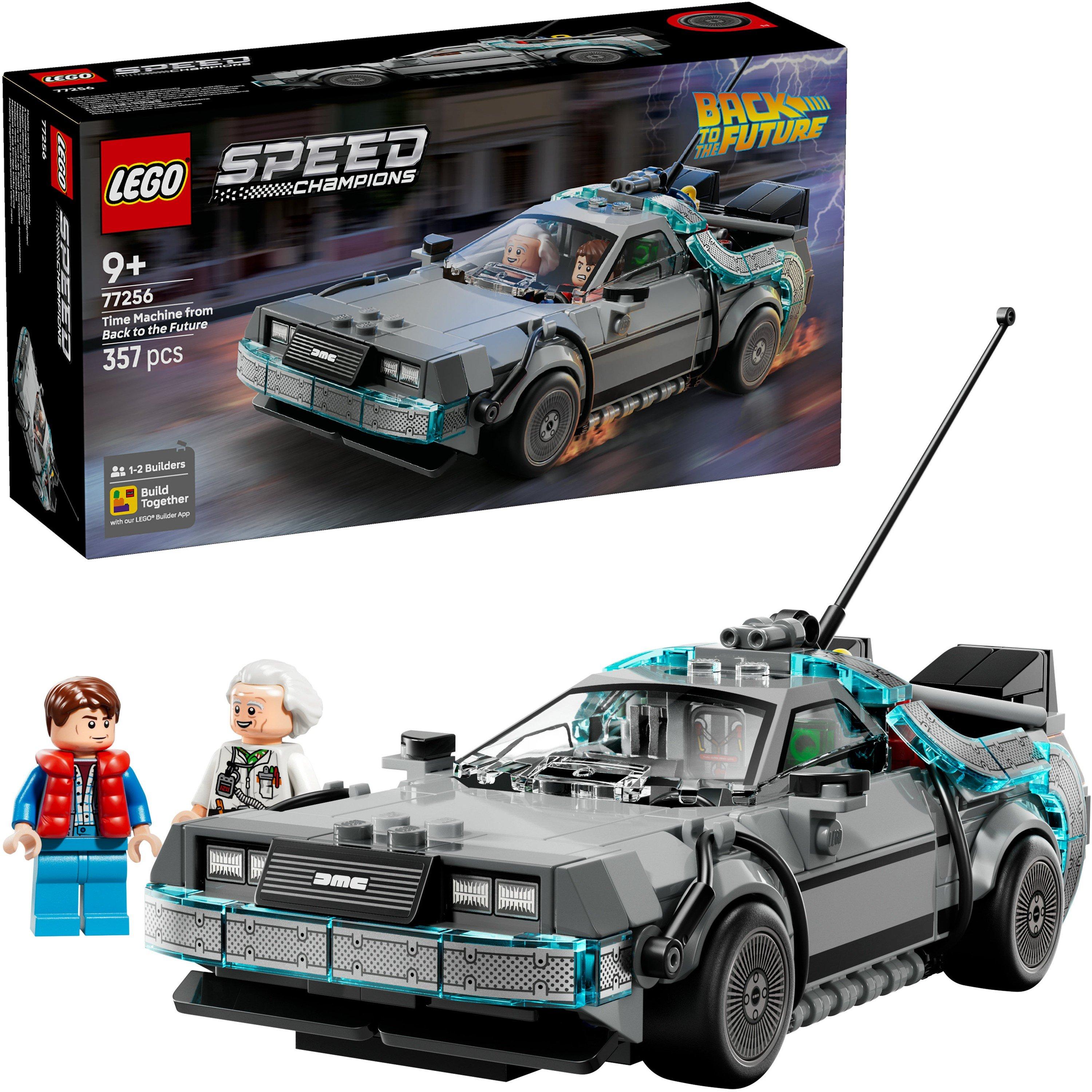 DeLorean - LEGO - Speed Champions Time Machine from Back to the Future 77256 - 1