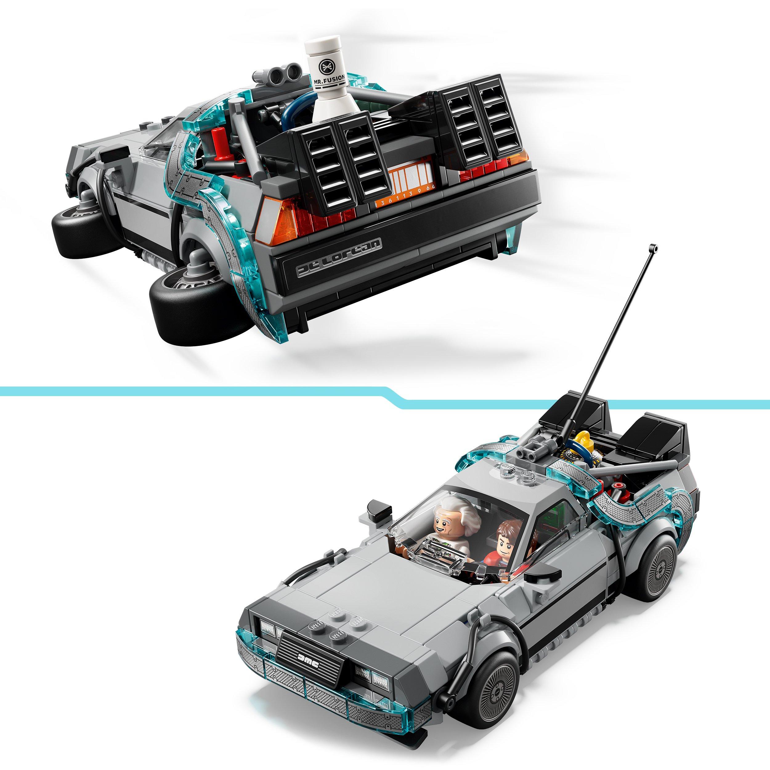 DeLorean - LEGO - Speed Champions Time Machine from Back to the Future 77256 - 2