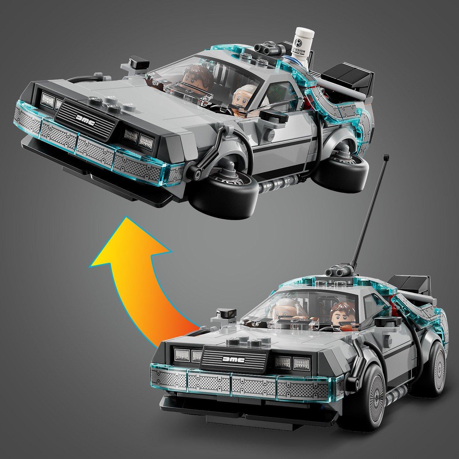 DeLorean - LEGO - Speed Champions Time Machine from Back to the Future 77256 - 12