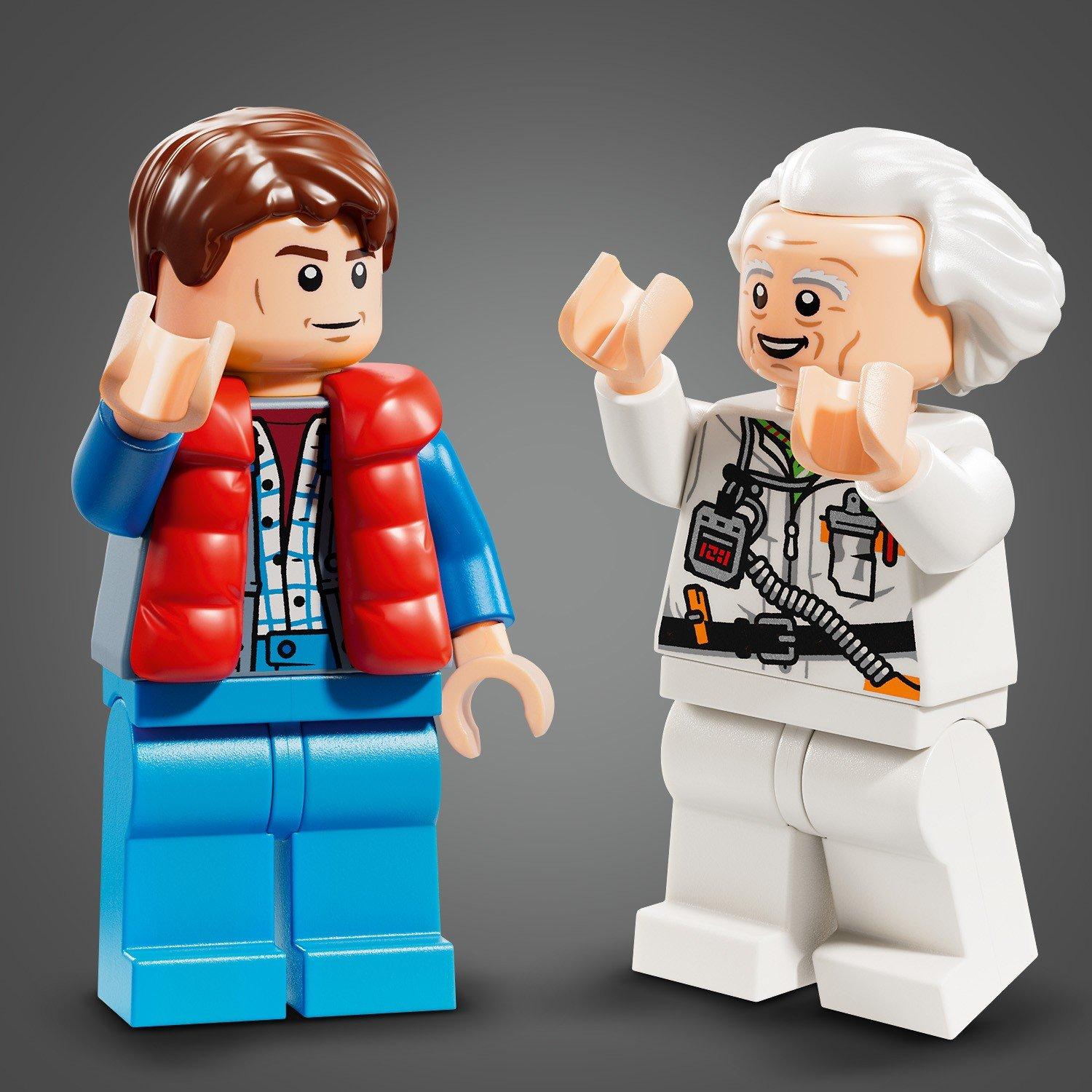 DeLorean - LEGO - Speed Champions Time Machine from Back to the Future 77256 - 13