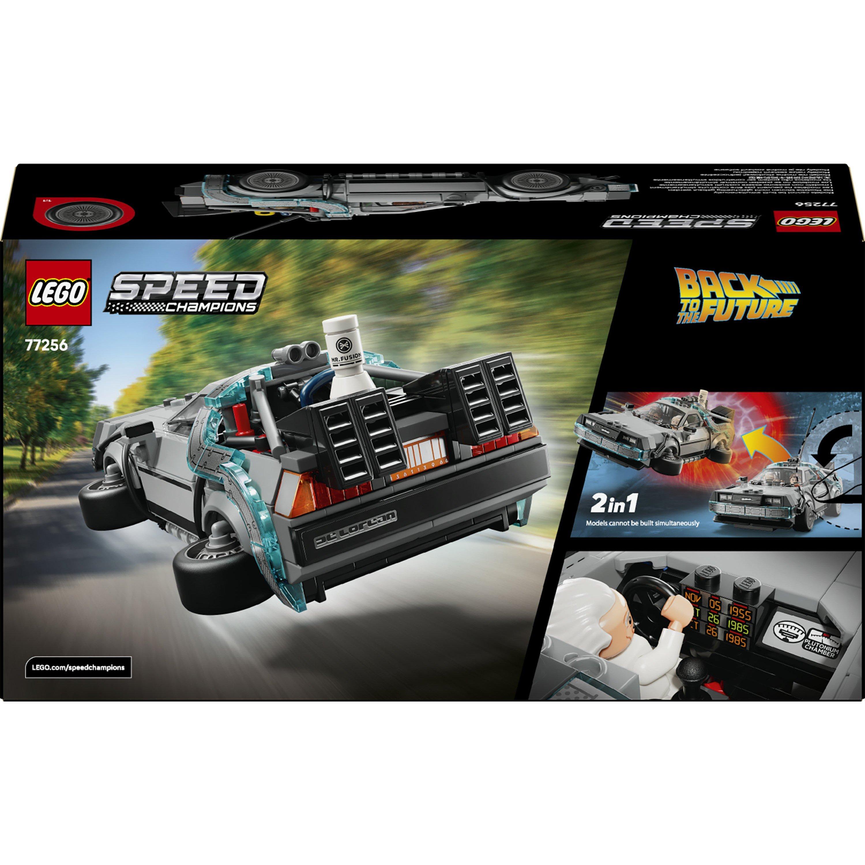 DeLorean - LEGO - Speed Champions Time Machine from Back to the Future 77256 - 10