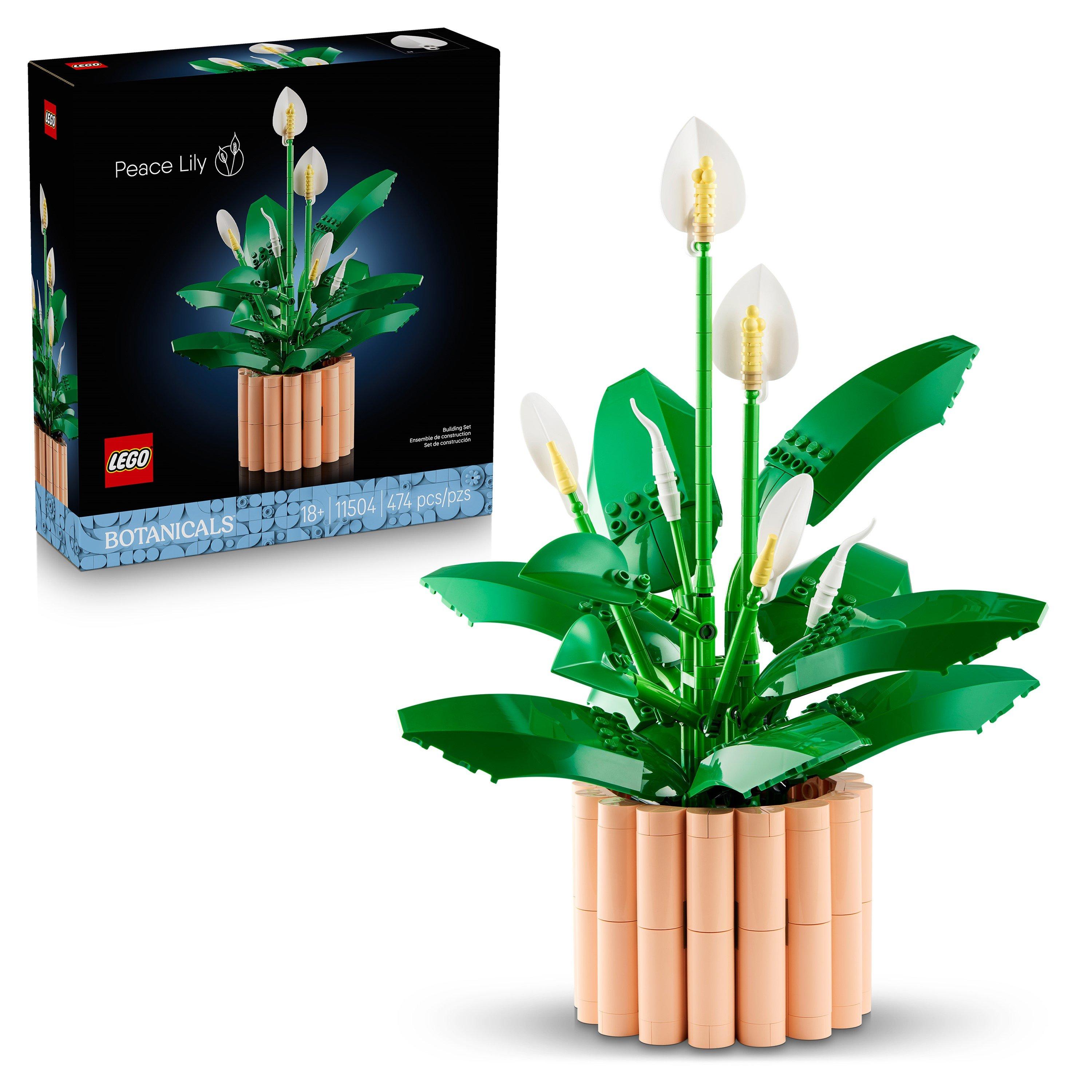 Peace Lily - LEGO - Botanicals Peace Lily Artificial Plant Building Set 11504 - 1