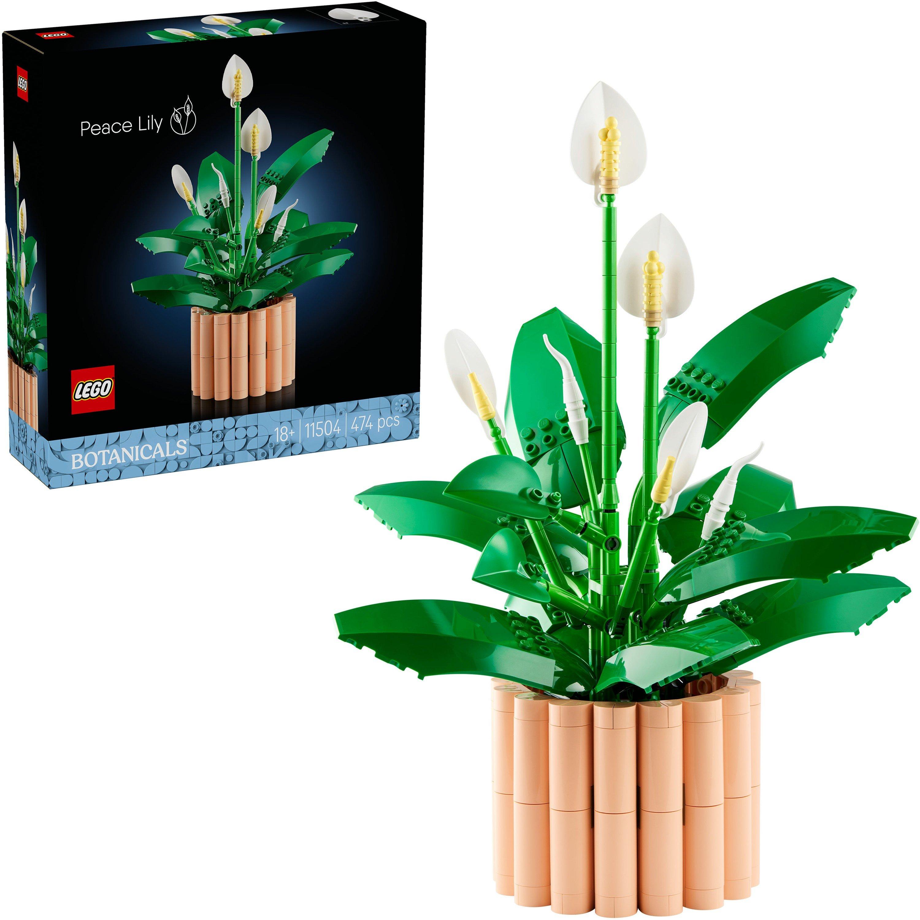 Peace Lily - LEGO - Botanicals Peace Lily Artificial Plant Building Set 11504 - 1