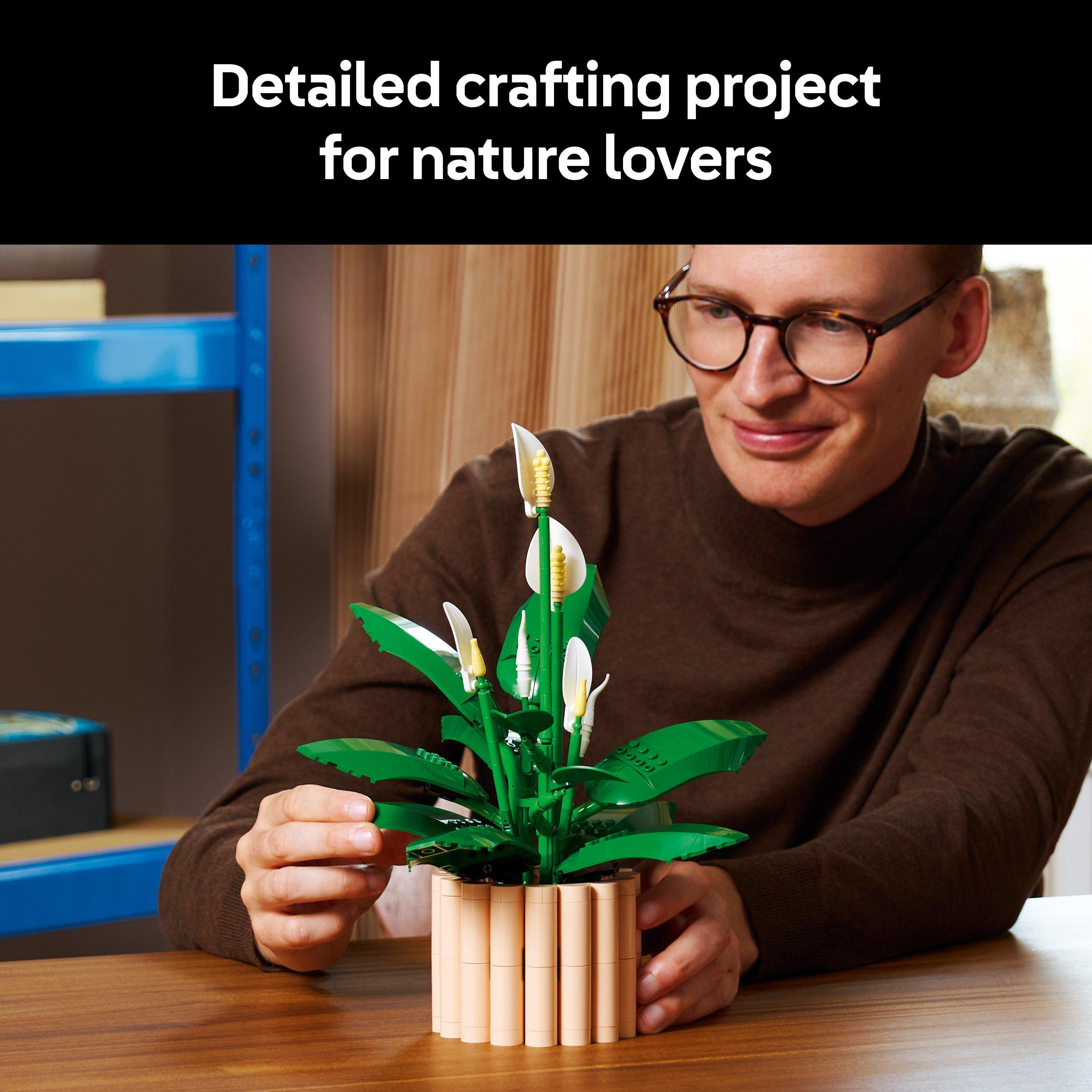 Lillà della pace - LEGO - Botanicals Peace Lily Artificial Plant Building Set 11504 - 4