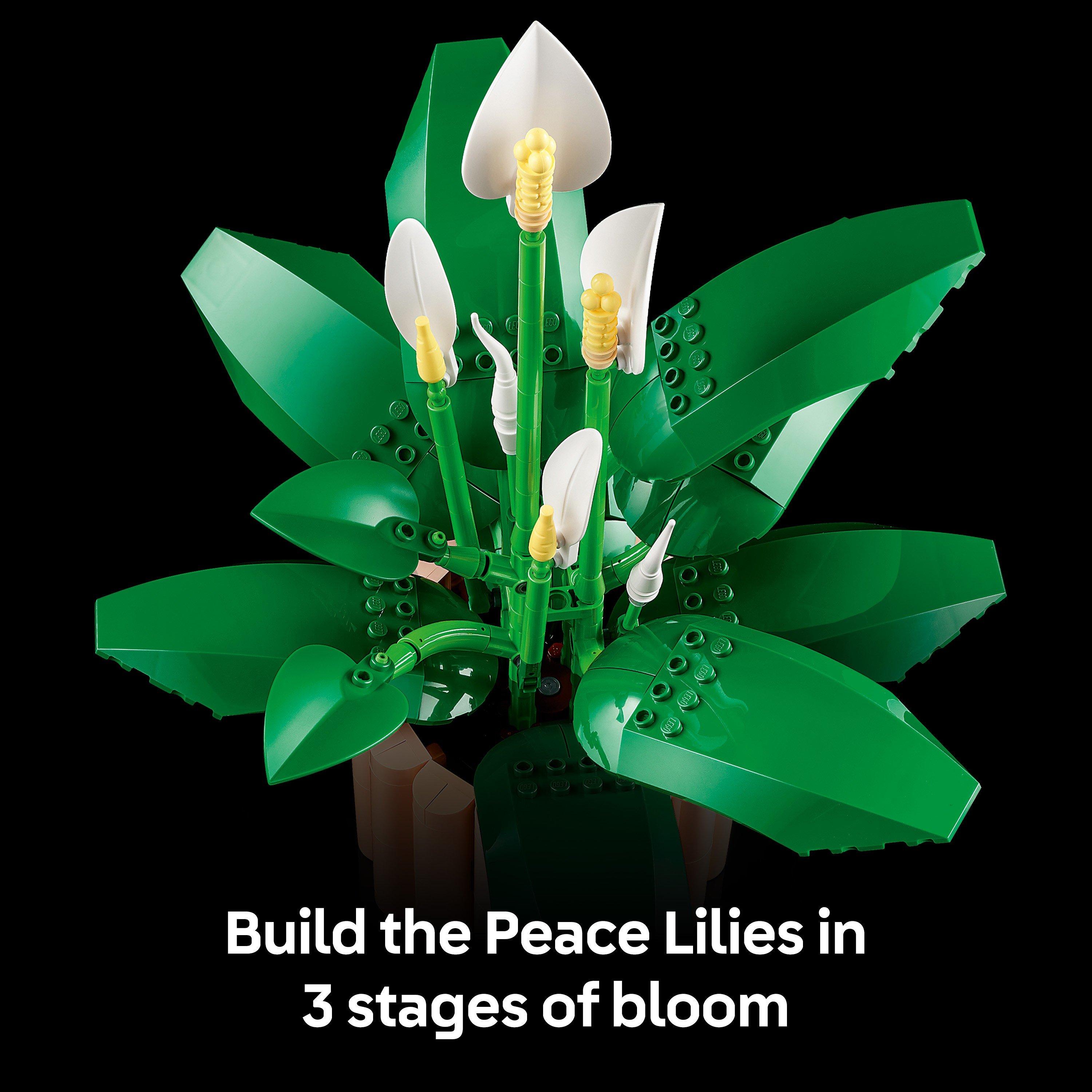 Lillà della pace - LEGO - Botanicals Peace Lily Artificial Plant Building Set 11504 - 5