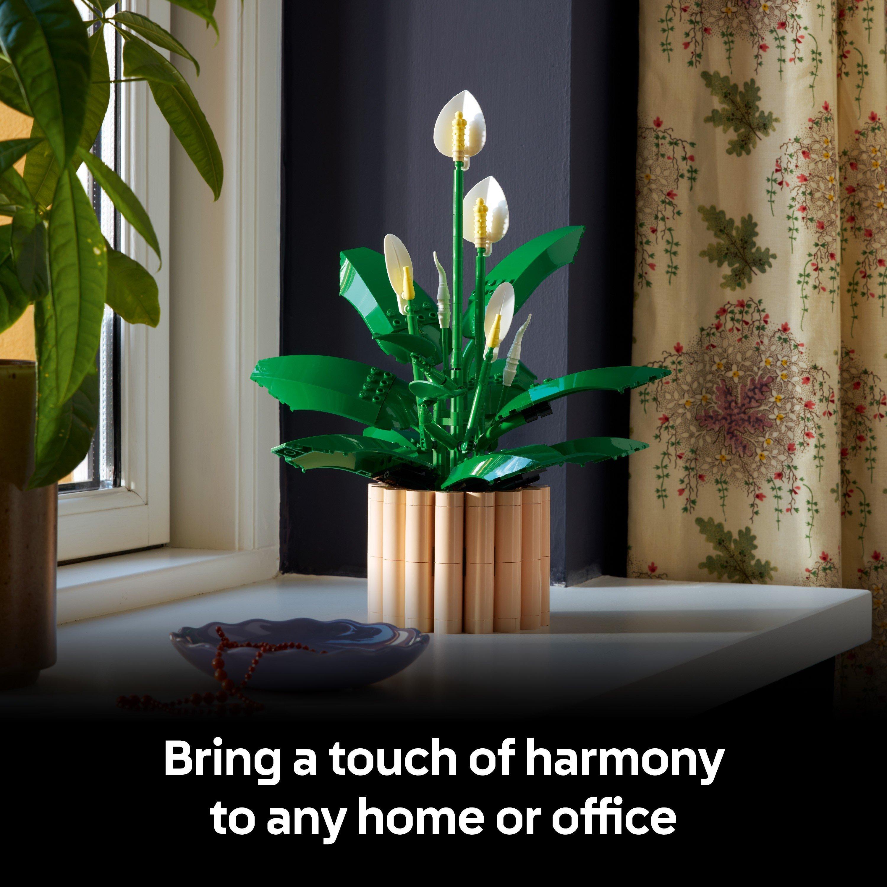 Lillà della pace - LEGO - Botanicals Peace Lily Artificial Plant Building Set 11504 - 7