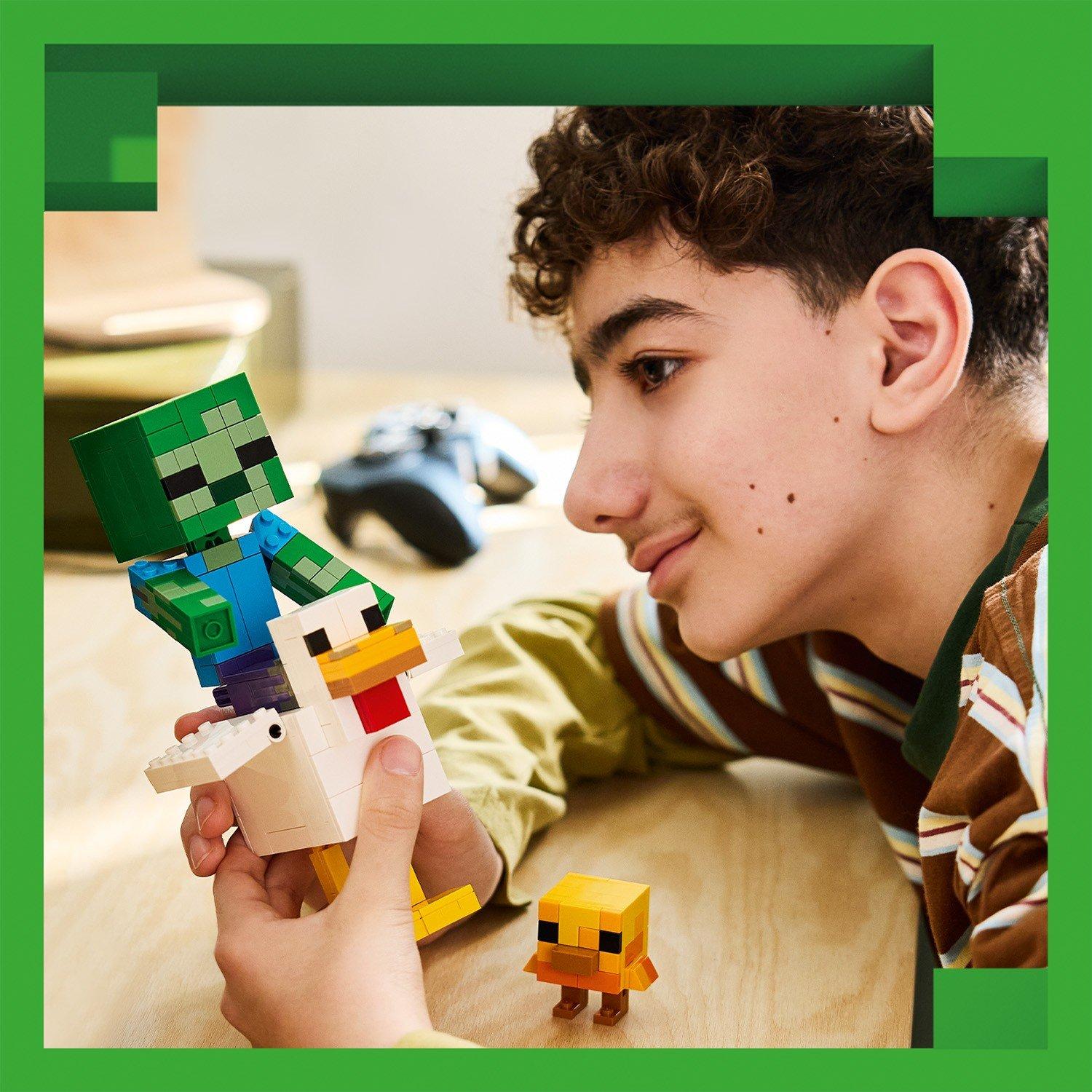 Chicken Jockey - LEGO - LEGO 21582 MINECRAFT 64 - 11