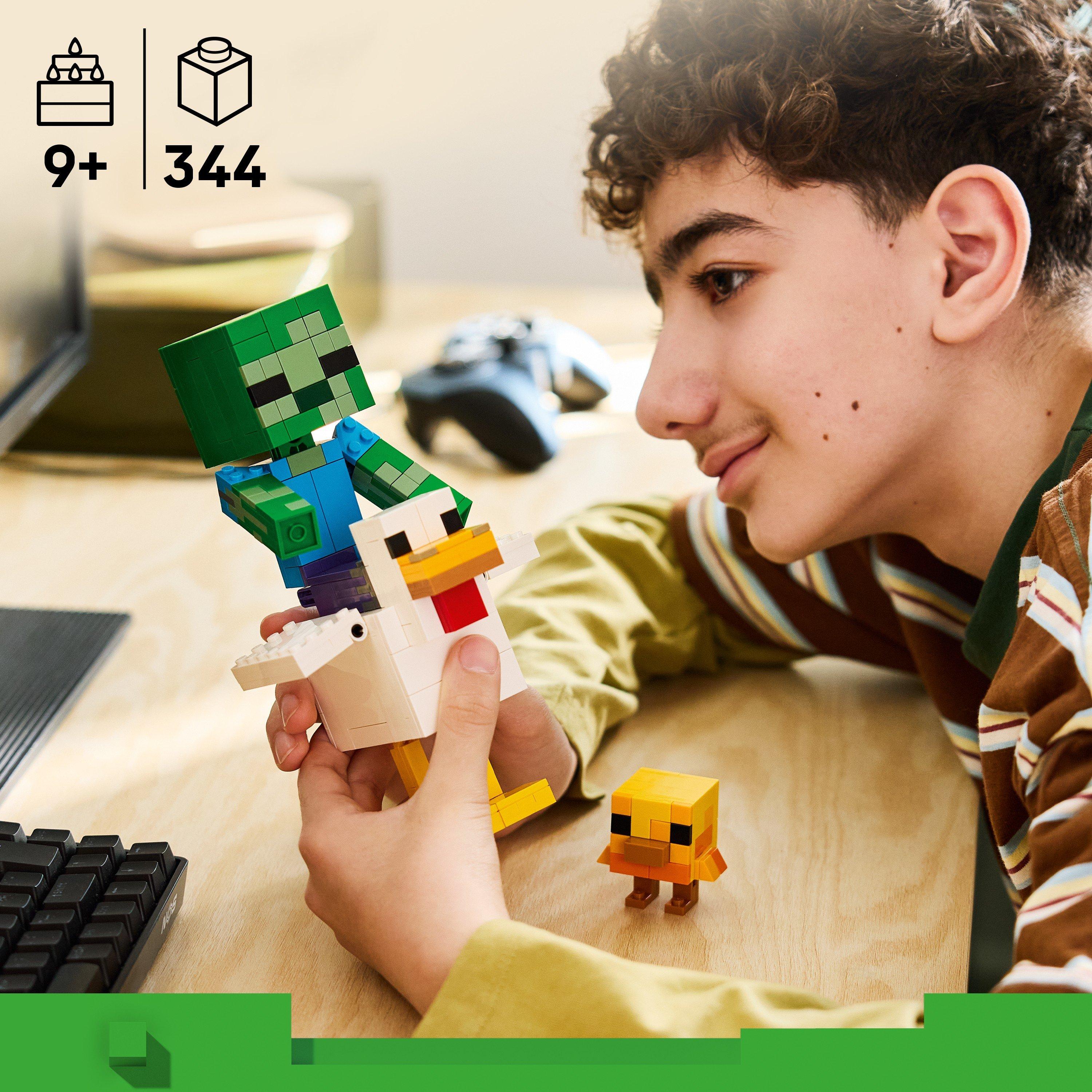 Chicken Jockey - LEGO - LEGO 21582 MINECRAFT 64 - 3