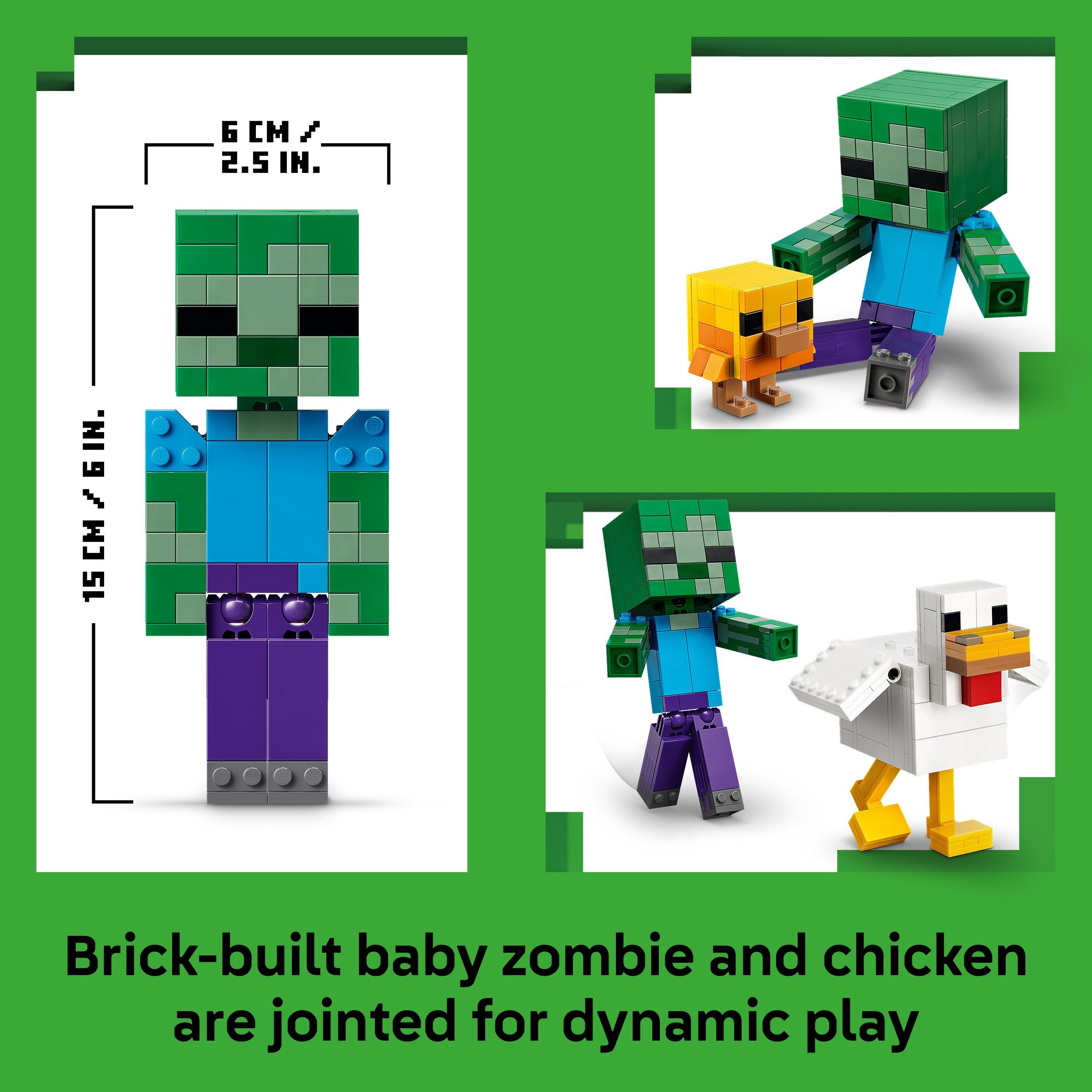 Chicken Jockey - LEGO - LEGO 21582 MINECRAFT 64 - 6