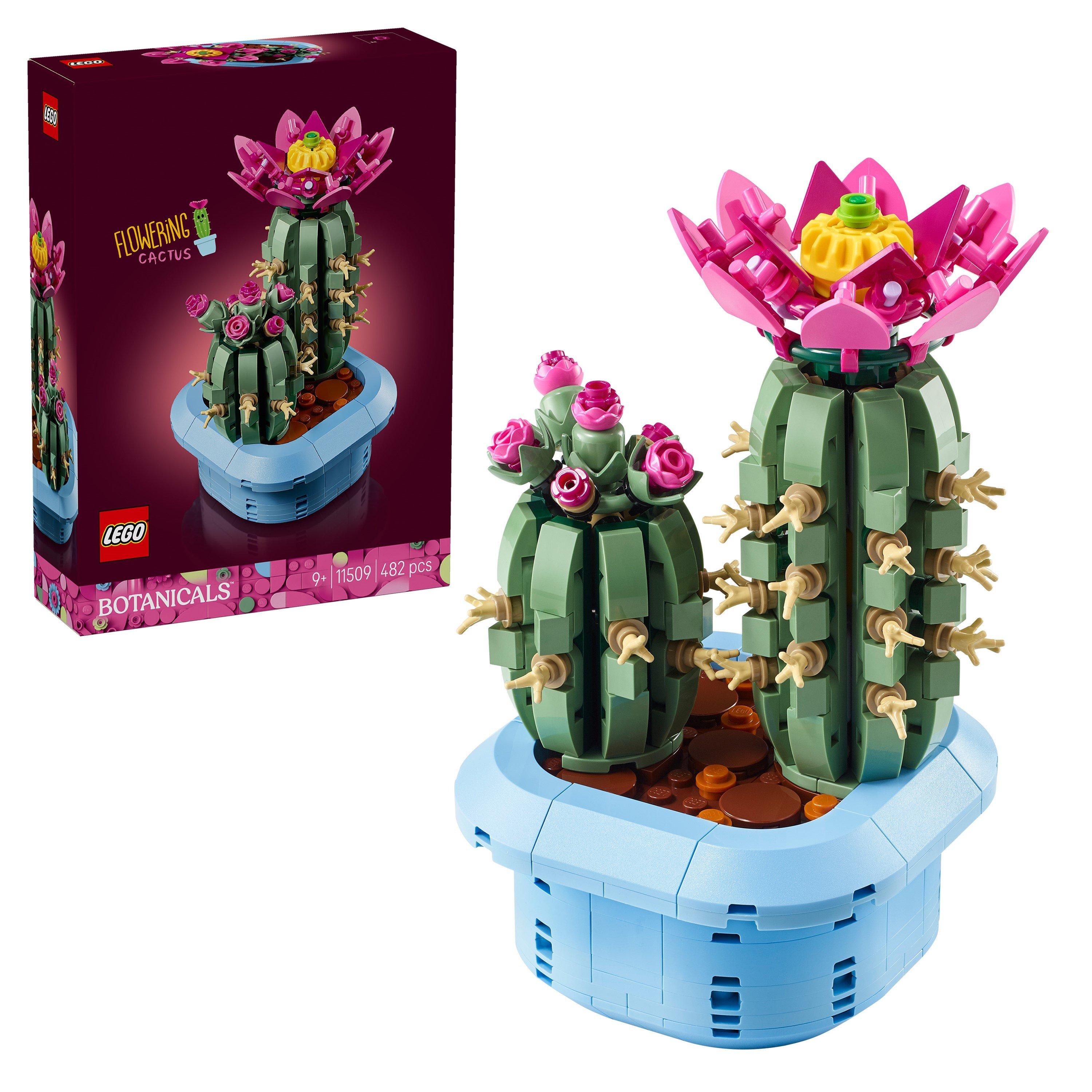 Flower Cactus - LEGO - Botanicals Flowering Cactus - Artificial Plants 11509 - 1