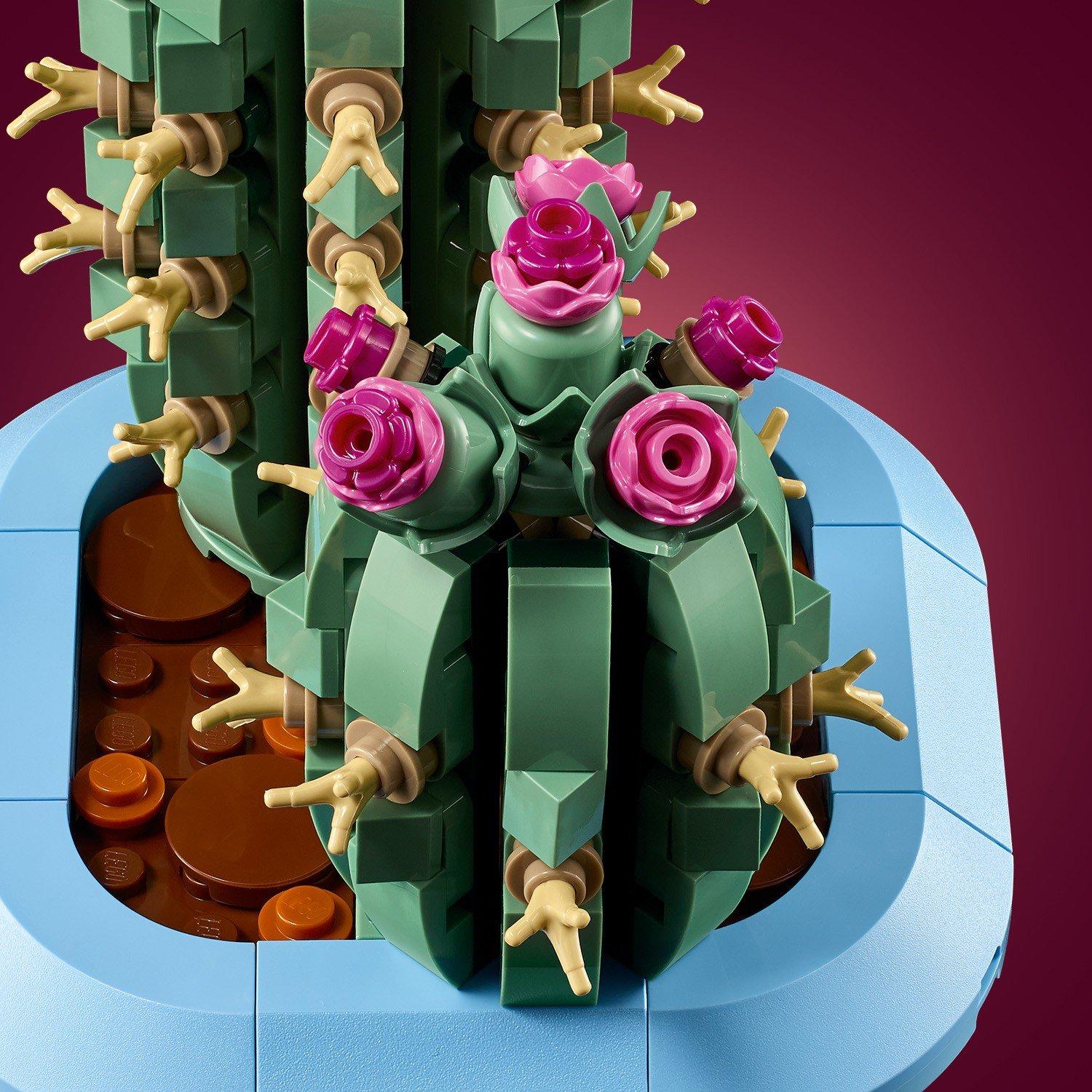 Flower Cactus - LEGO - Botanicals Flowering Cactus - Artificial Plants 11509 - 11