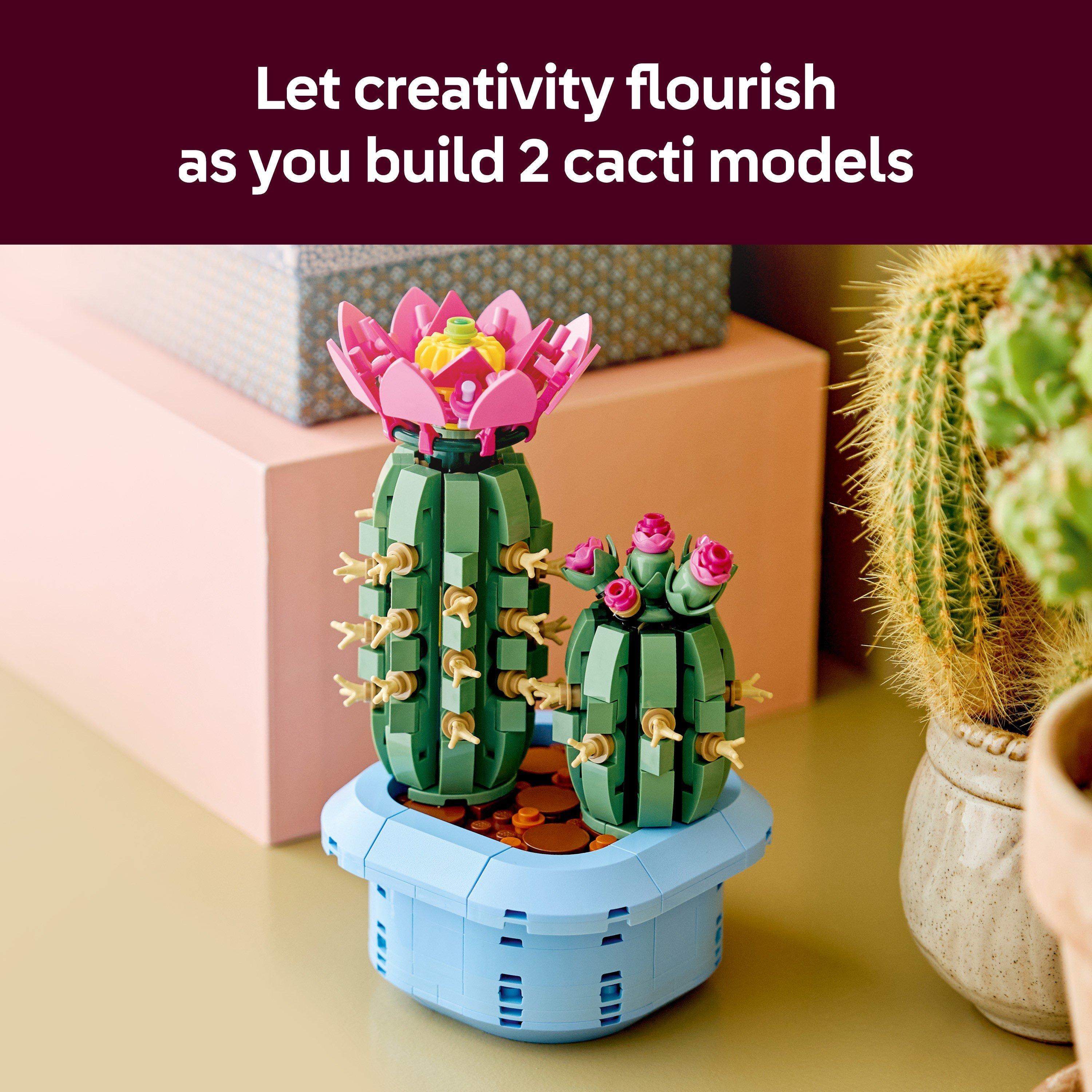 Flower Cactus - LEGO - Botanicals Flowering Cactus - Artificial Plants 11509 - 4