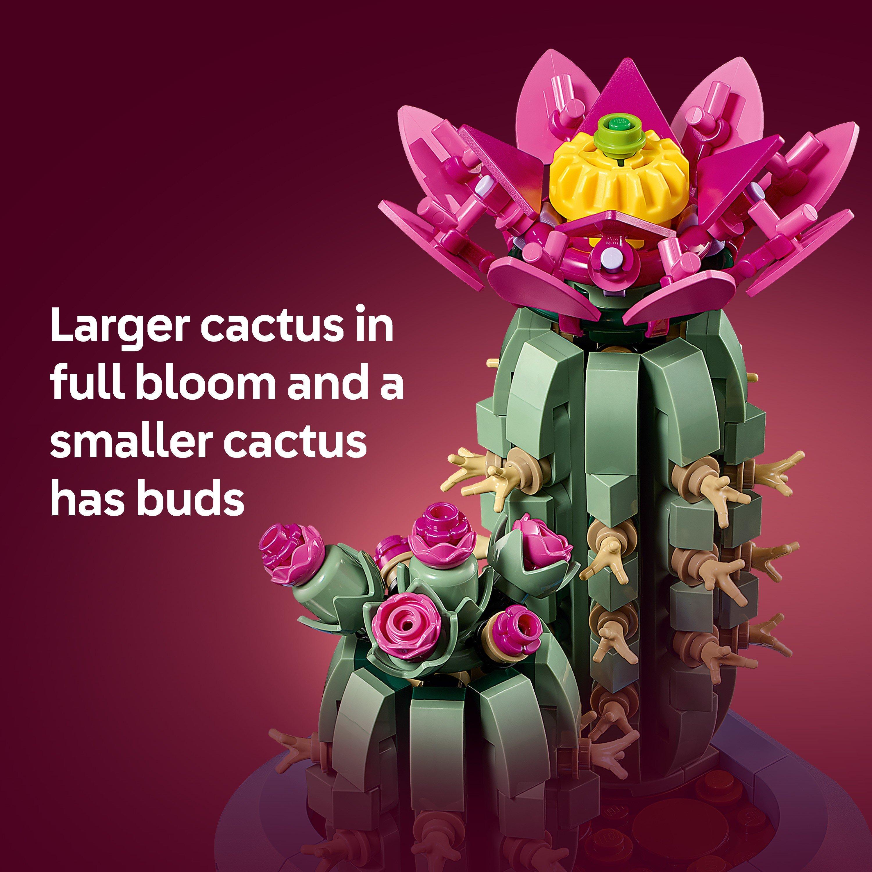Flower Cactus - LEGO - Botanicals Flowering Cactus - Artificial Plants 11509 - 5