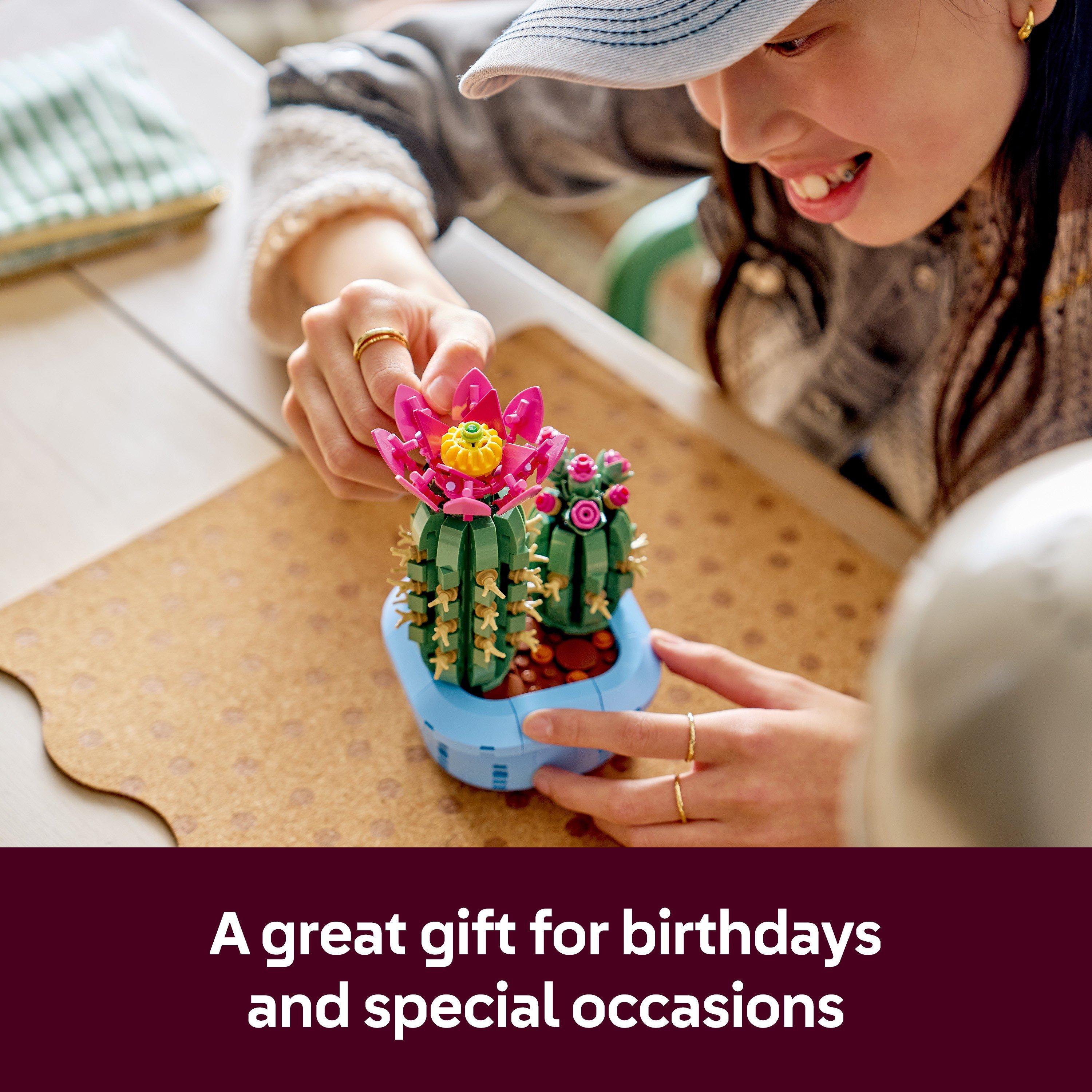 Flower Cactus - LEGO - Botanicals Flowering Cactus - Artificial Plants 11509 - 7