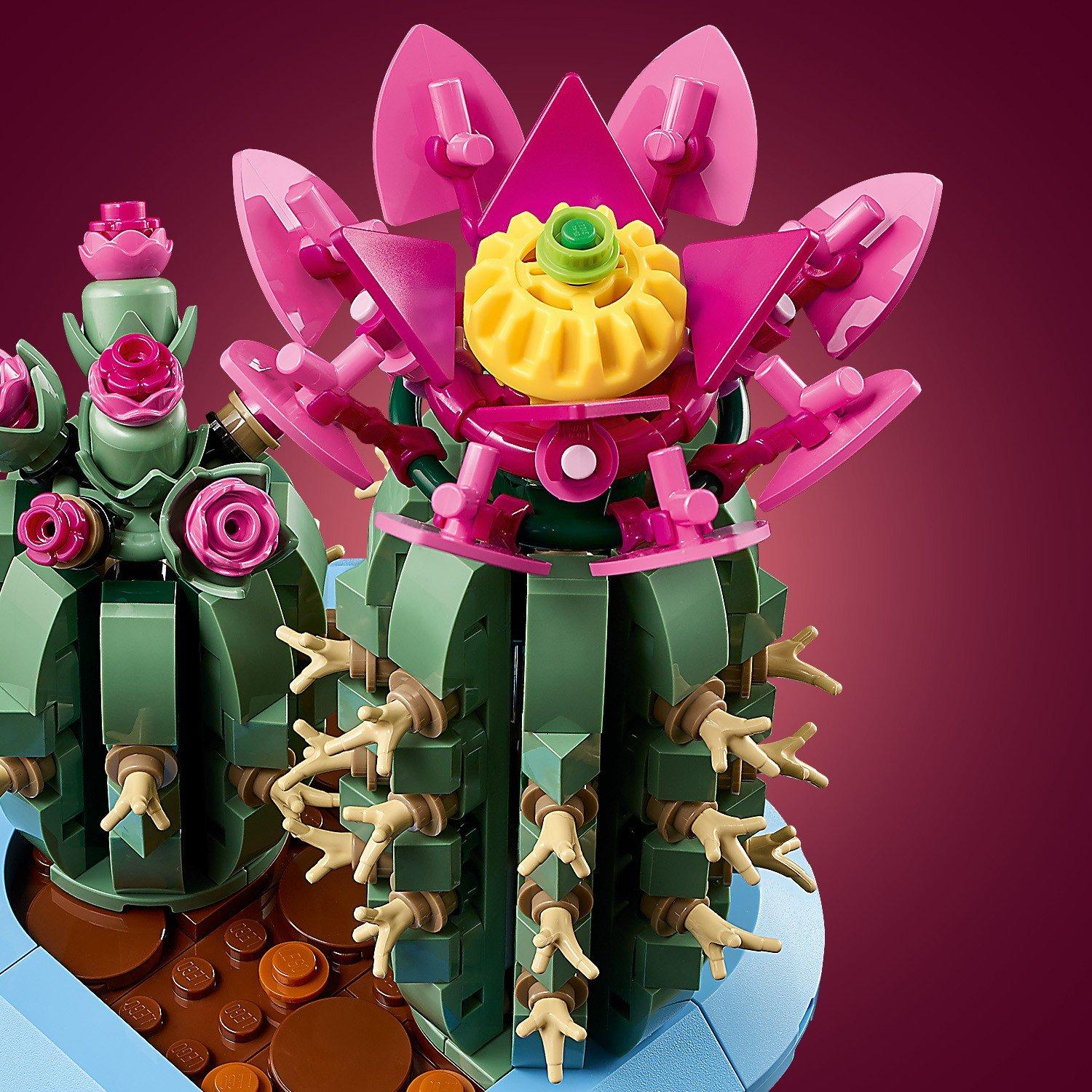 Flower Cactus - LEGO - Botanicals Flowering Cactus - Artificial Plants 11509 - 10