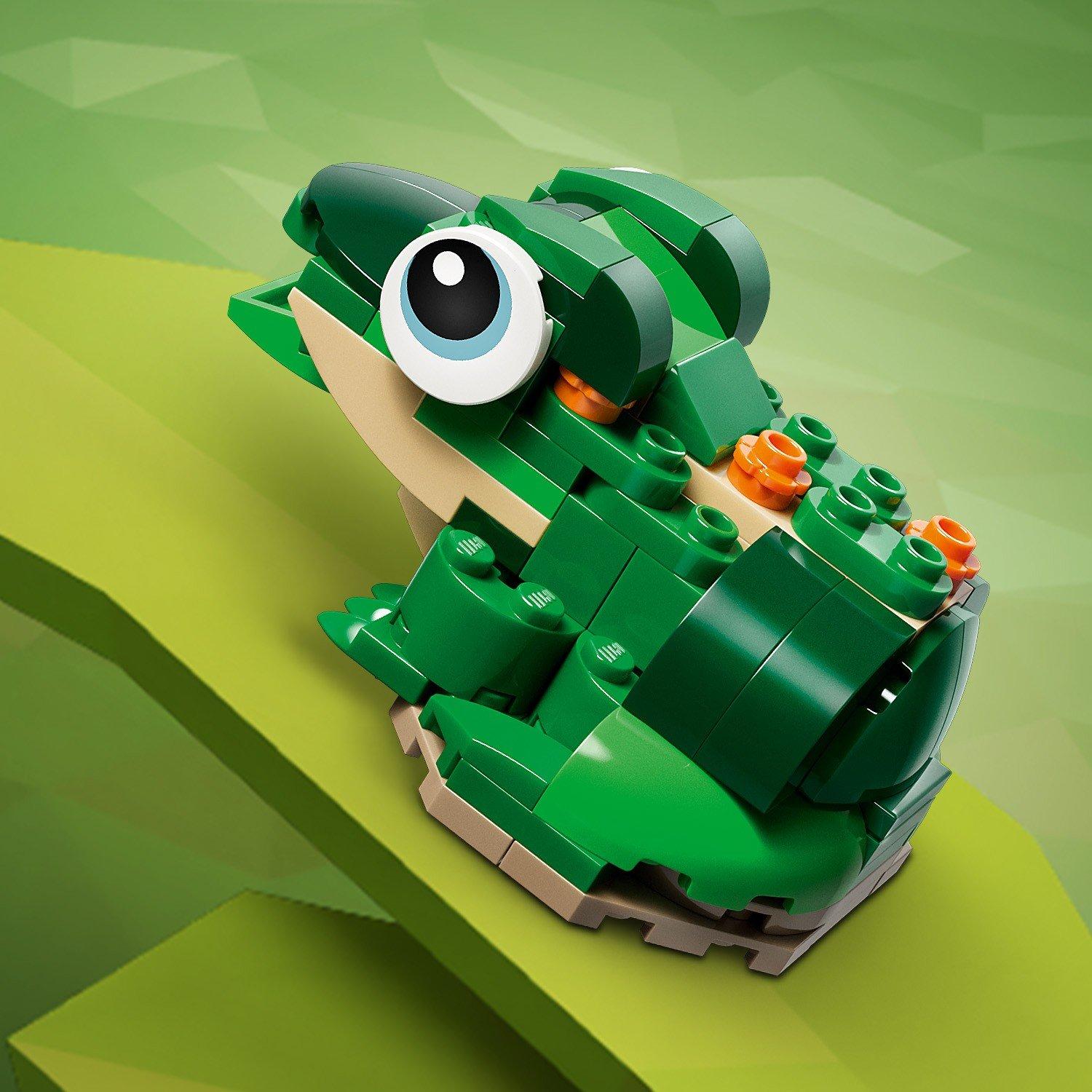 Turtle - LEGO - Creator 3in1 Turtle with a Water Lily Flower Toy 31377 - 12