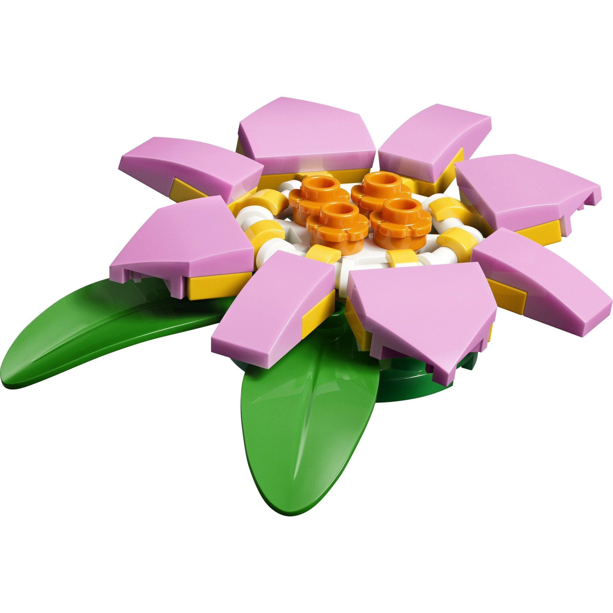 Turtle - LEGO - Creator 3in1 Turtle with a Water Lily Flower Toy 31377 - 14