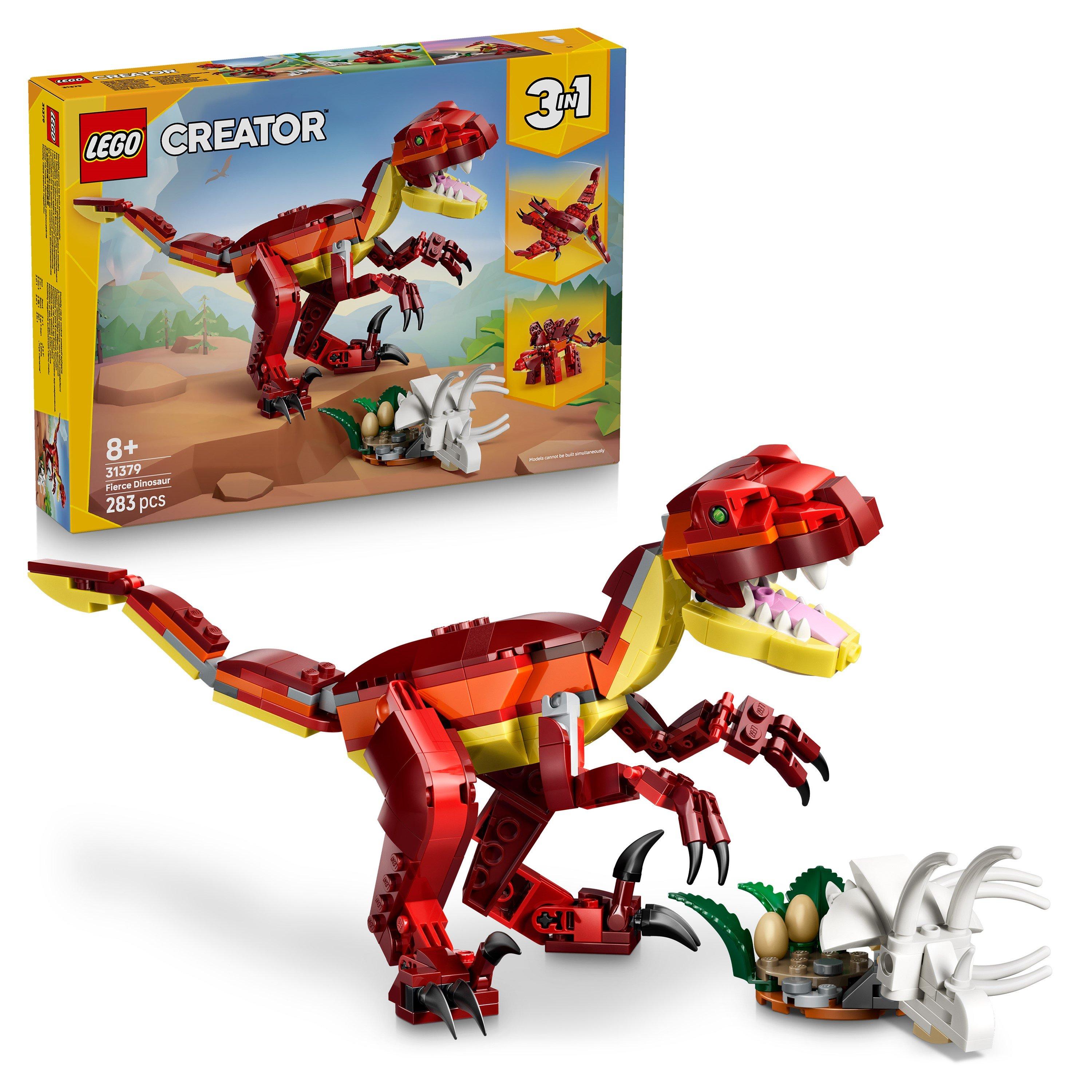 Dinosaur - LEGO - Creator 3in1 Fierce Dinosaur Figure Building Toy 31379 - 1