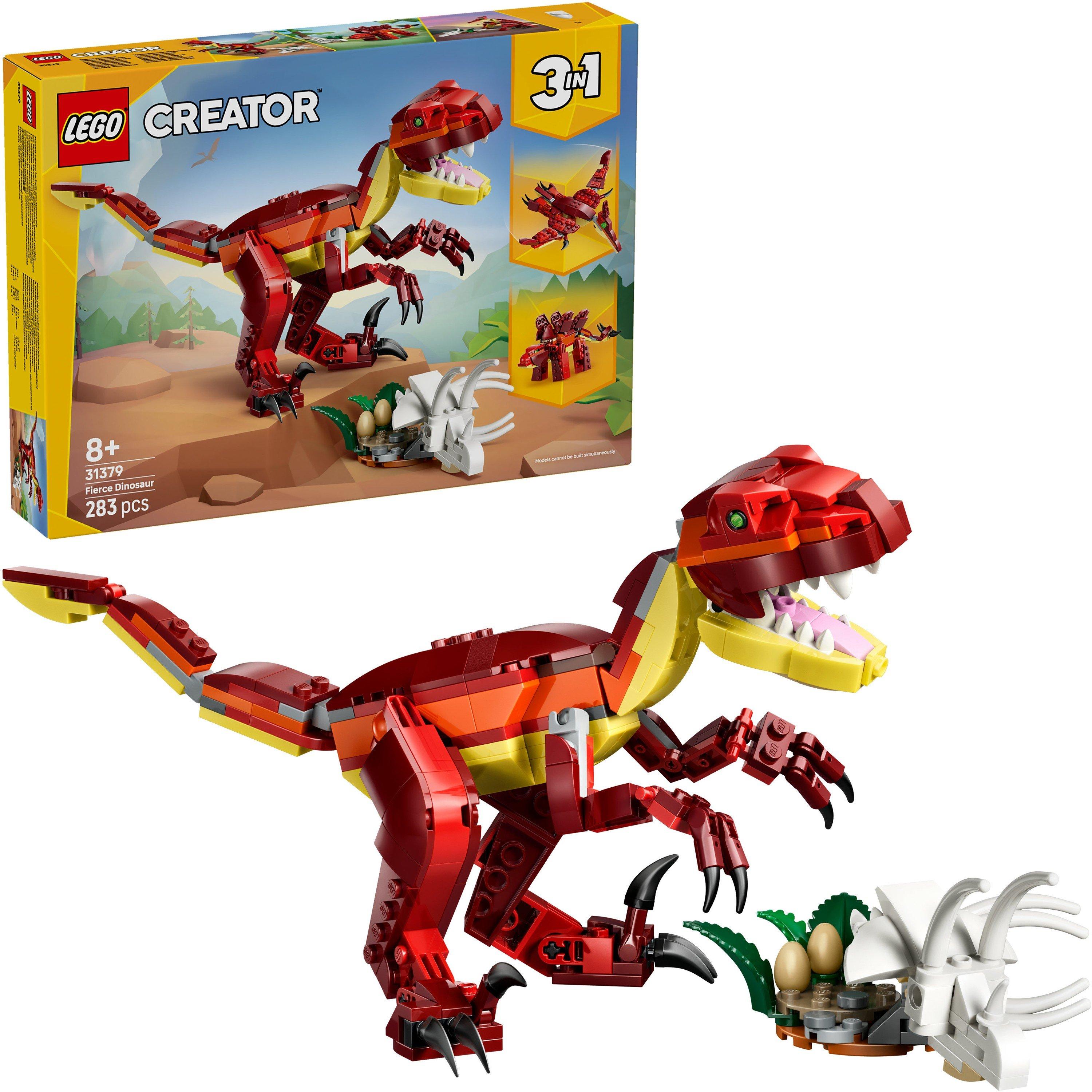 Lego  Creator 3In1 Fierce Figure Building Toy 31379 Dinosaur